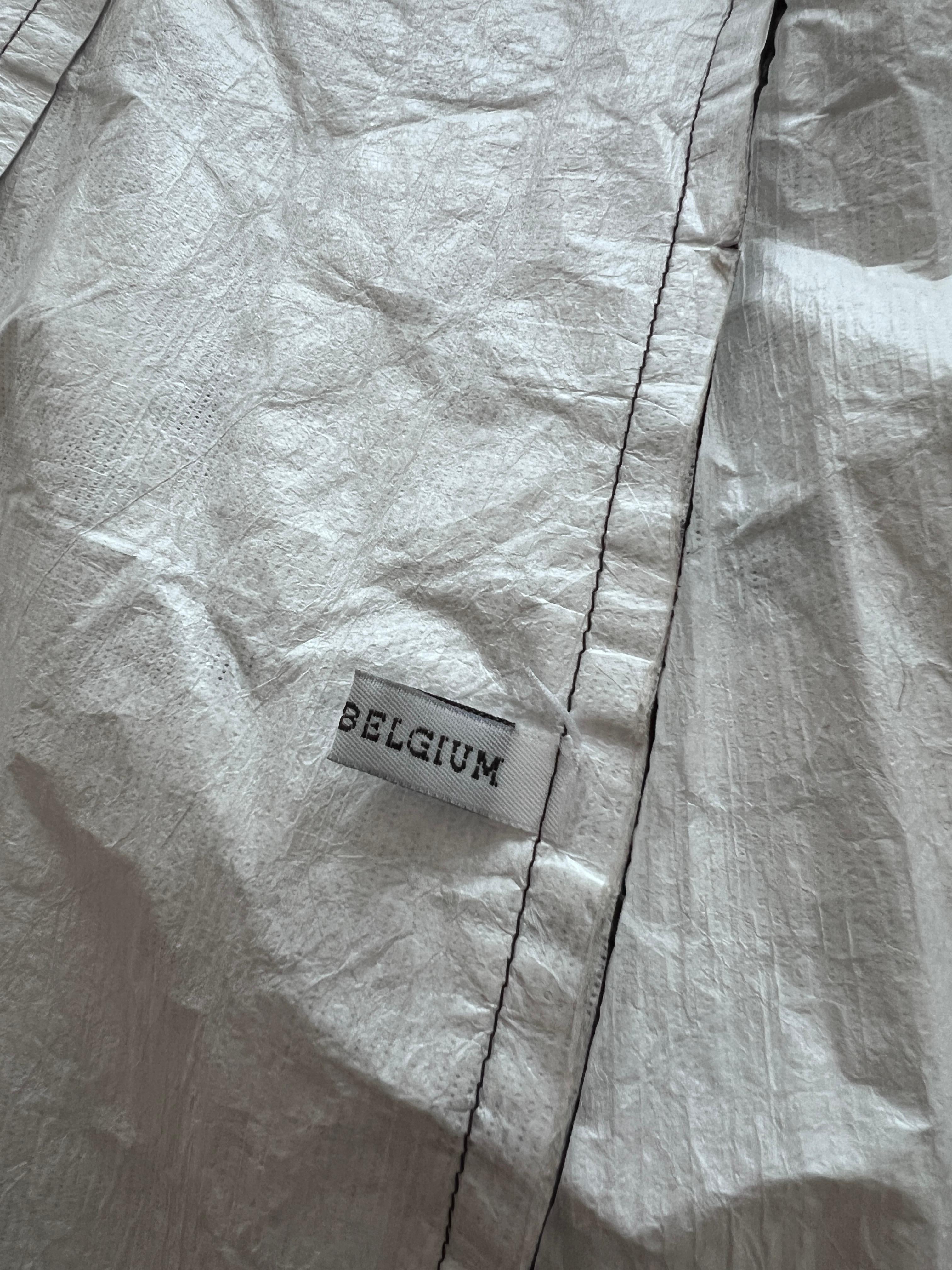 Ann Demeulemeester S/S 1996 Schwarzer Polyethylen-Blazer - Seltenes Runway-Stück im Angebot 7