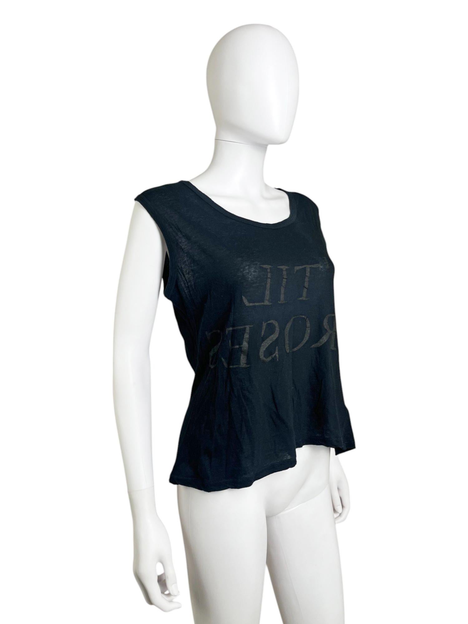 Gray Ann Demeulemeester S/S 2004 Black 