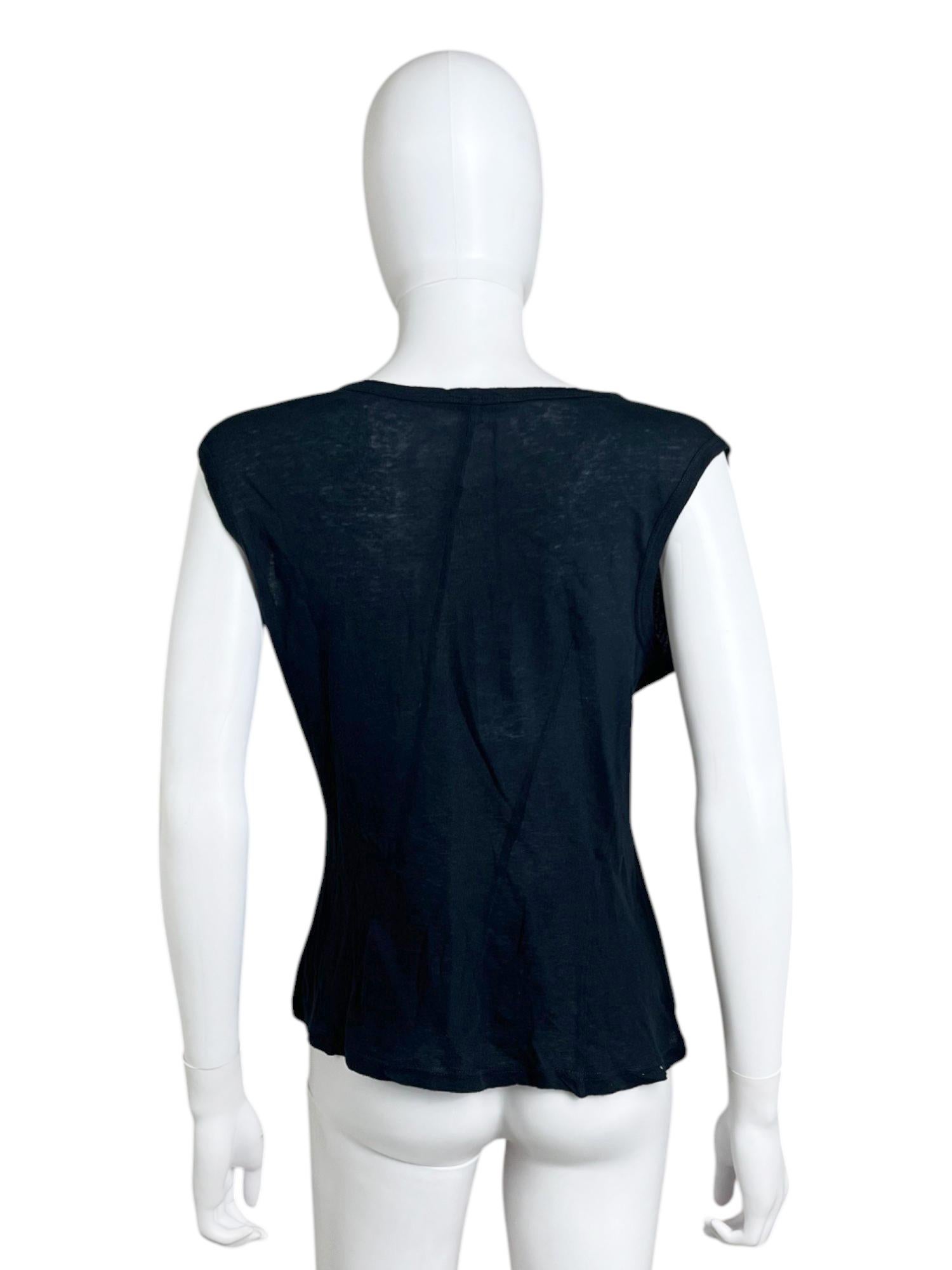 Donna Ann Demeulemeester S/S 2004 Black 