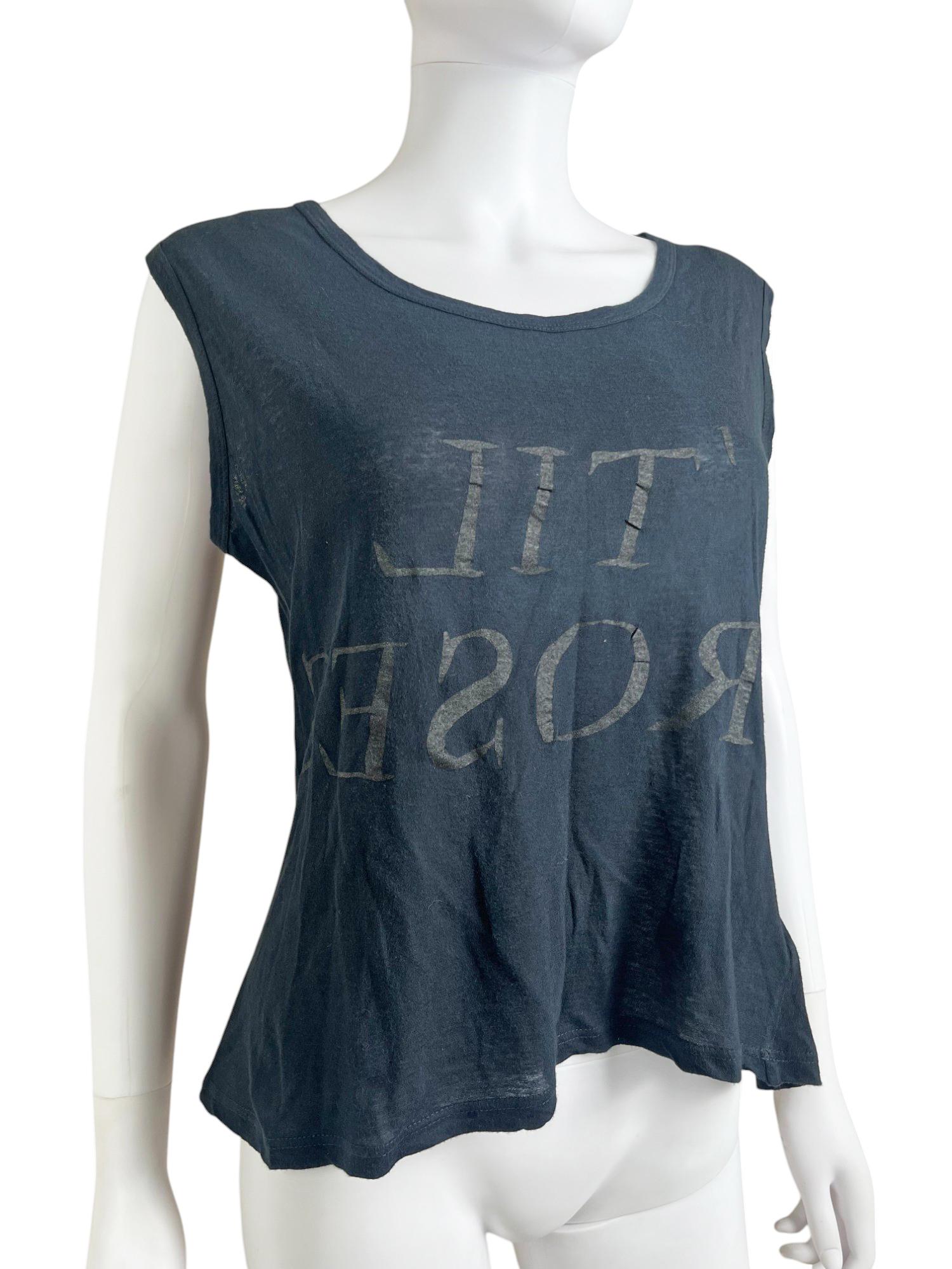 Ann Demeulemeester S/S 2004 Black 