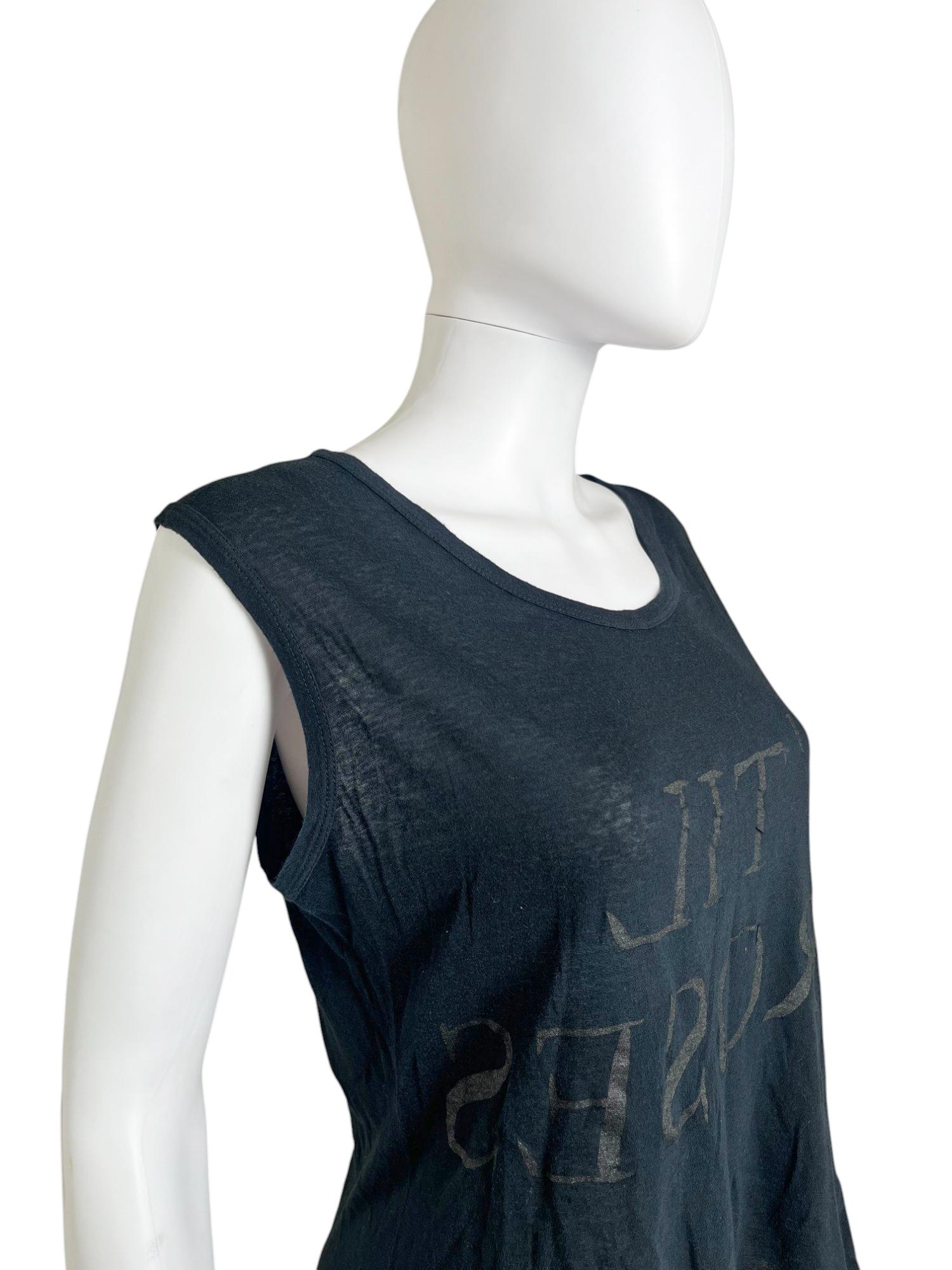 Ann Demeulemeester S/S 2004 Black 