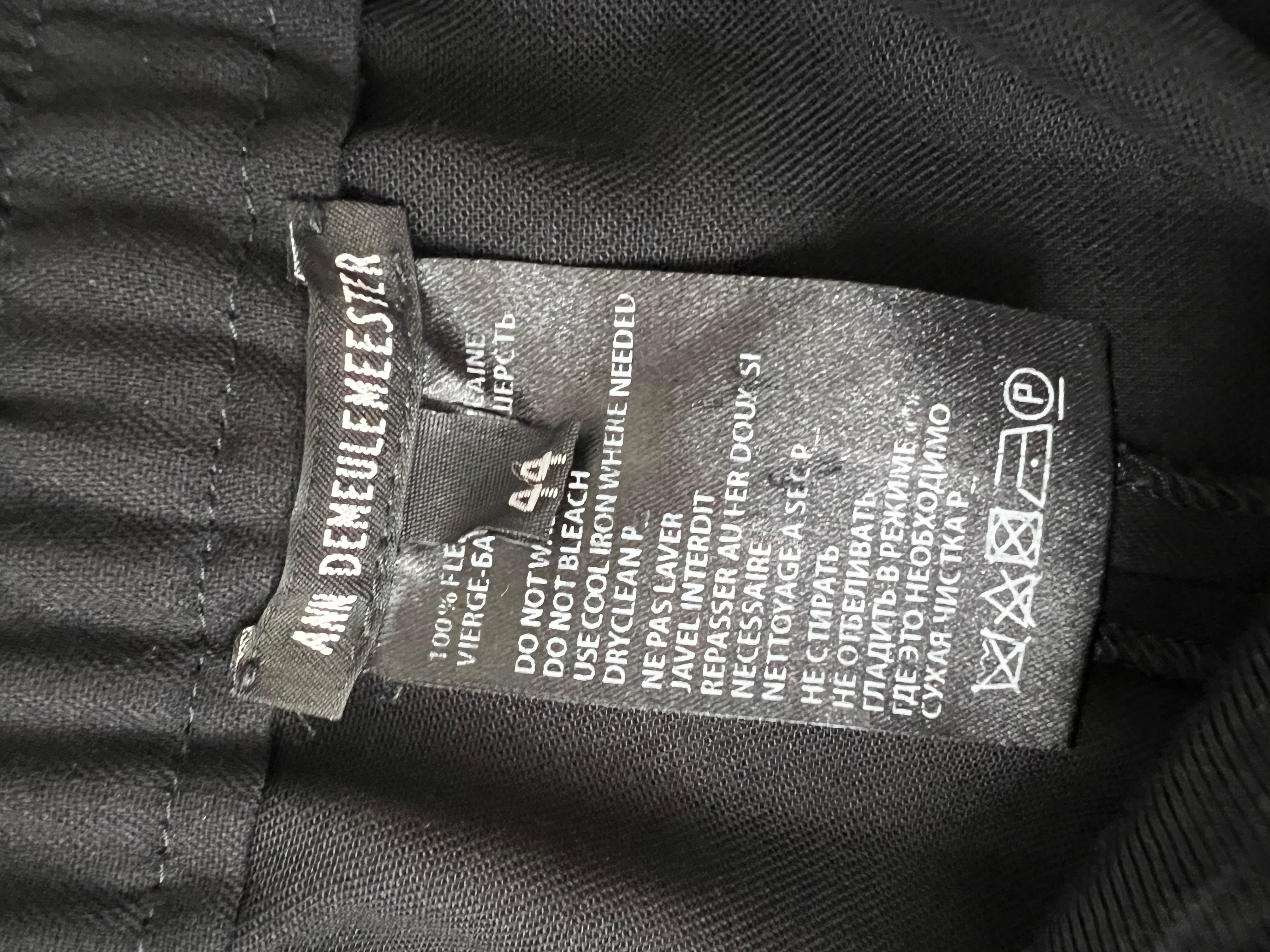 Ann Demeulemeester S/S 2018 Forever Kids Pantalon noir en vente 1