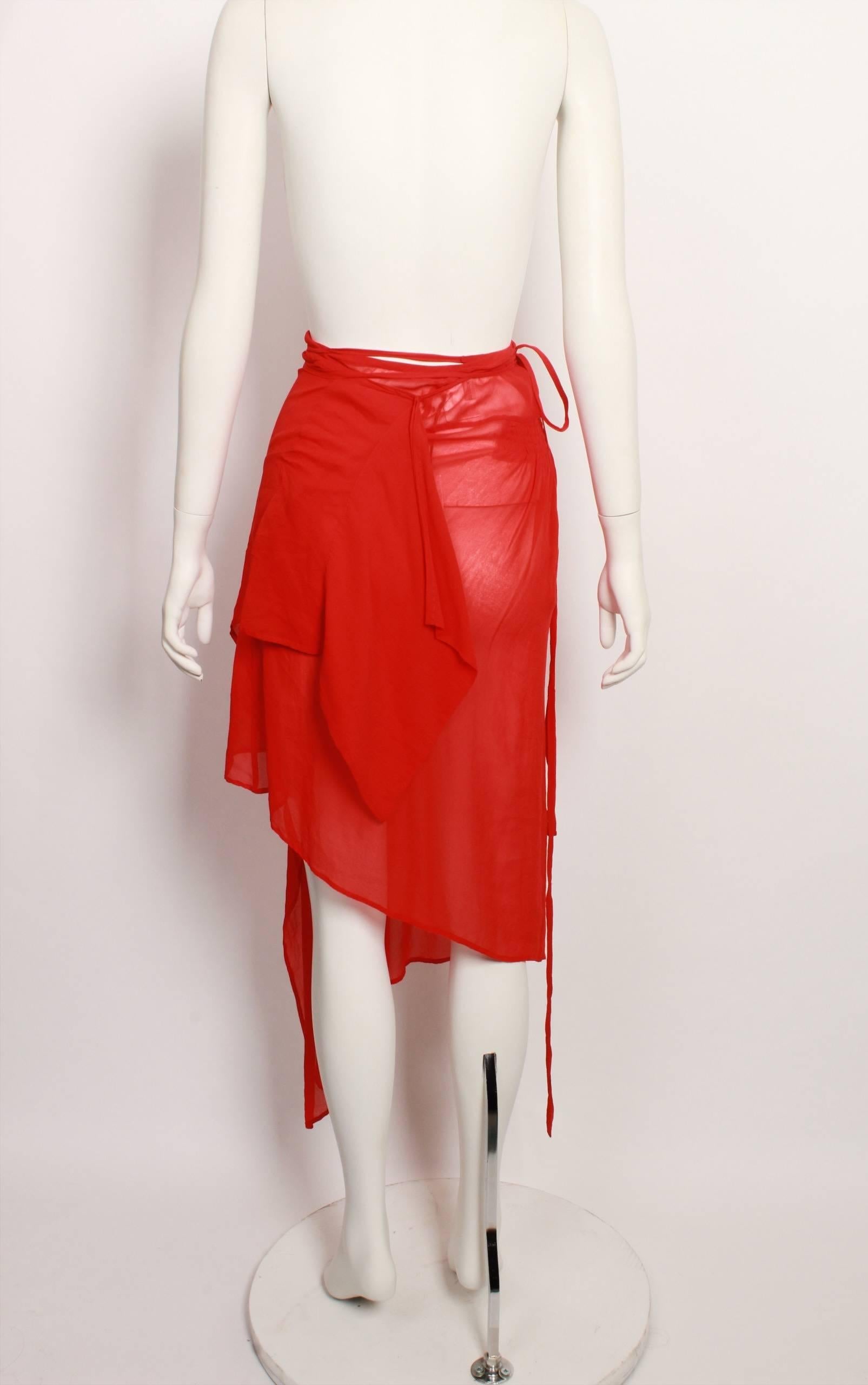 Women's or Men's Ann Demeulemeester Skirt For Sale