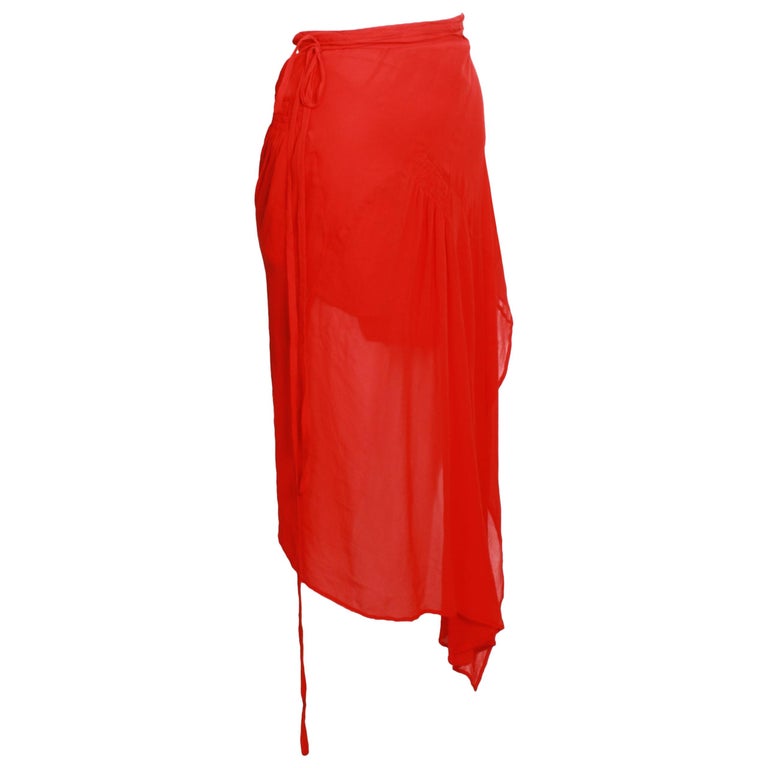 Ann Demeulemeester Skirt For Sale at 1stDibs