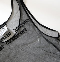 Ann Demeulemeester Spring 2000 Curious Wishes Feathered The Air Top