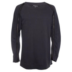 Ann Demeulemeester, sweater with zippers along the sleeve