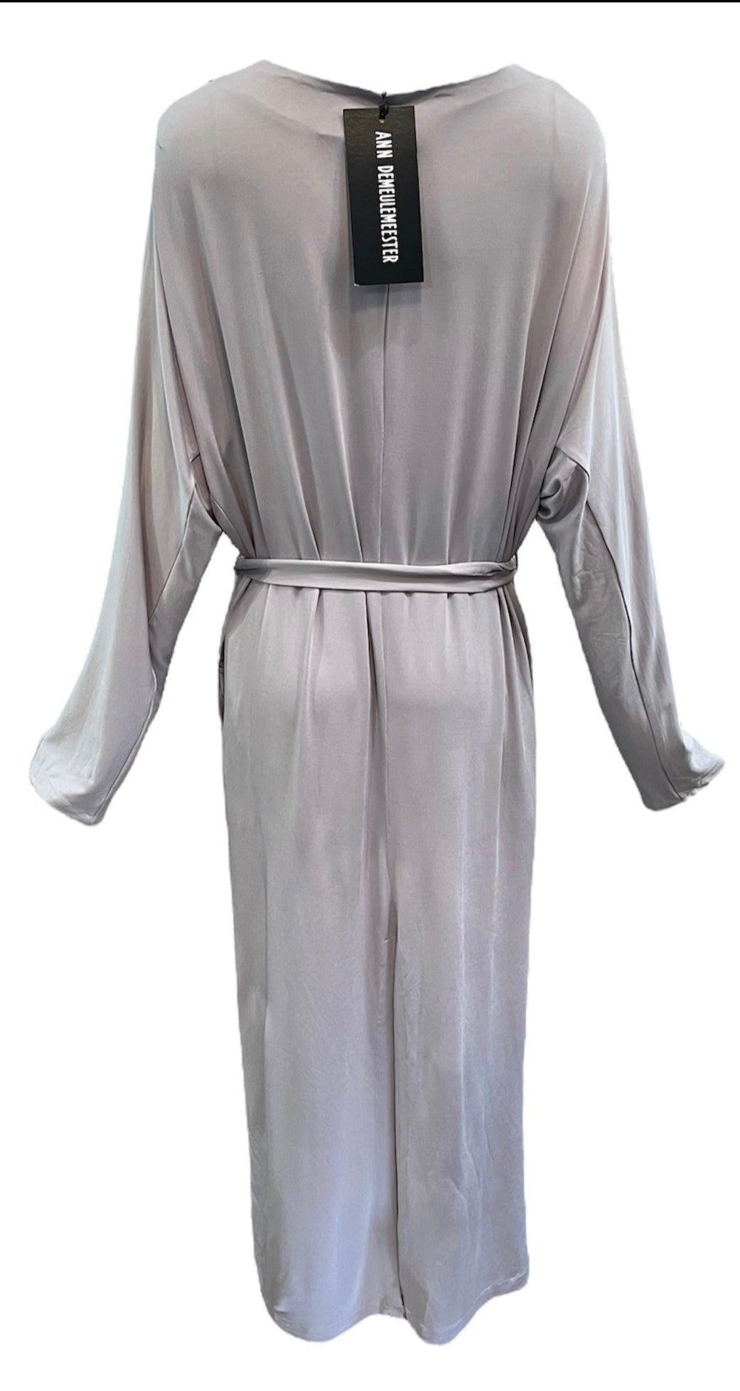 Maxivestido estampado Venus de Milo en trampantojo Ann Demeulemeester, Años 2000 Marrón en venta