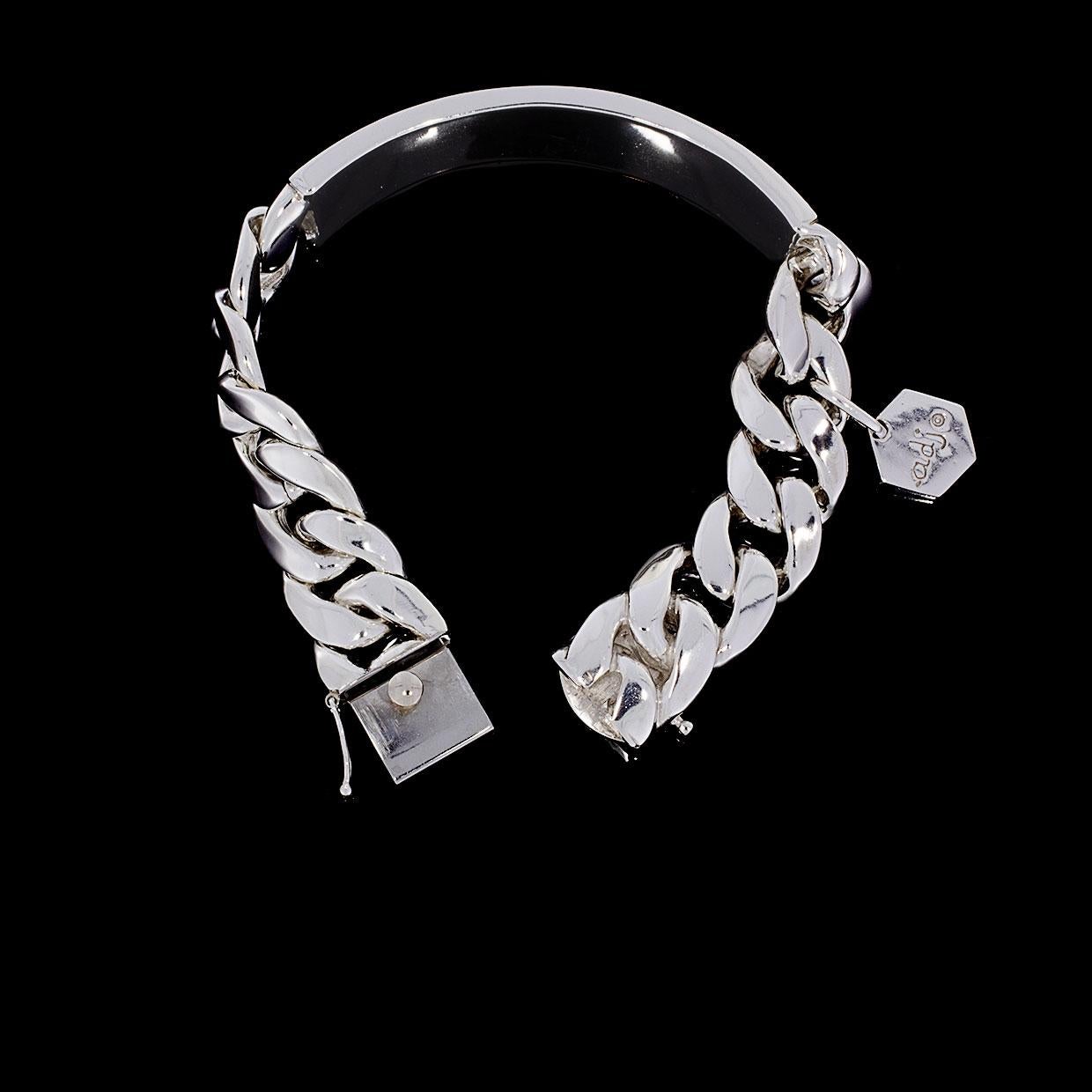 chrome hearts id bracelet