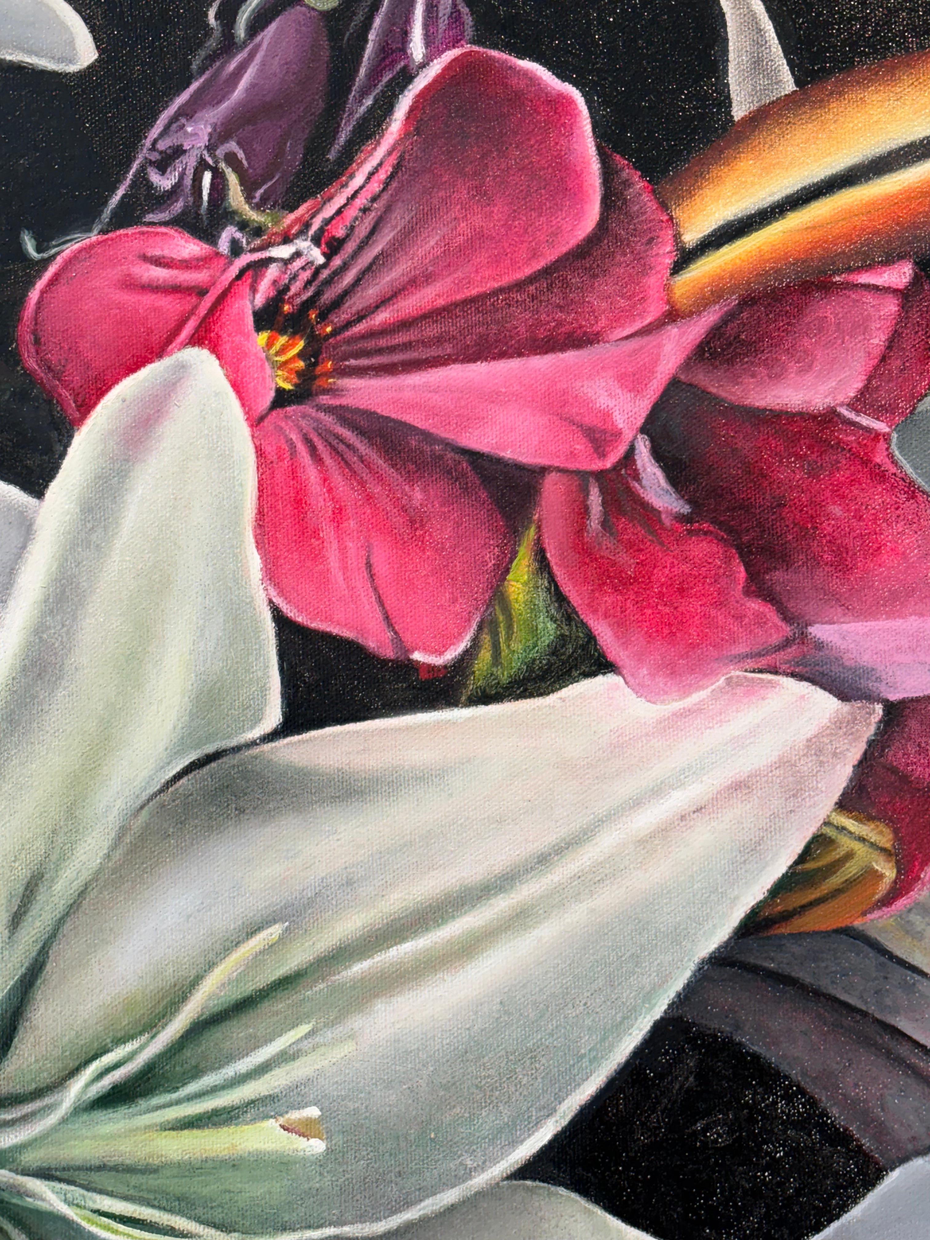 Kanadische Perennials -original realistisches Ölgemälde zu verkaufen- zeitgenössische Kunst im Angebot 2