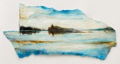 Landline I: Swedish Landscape Painting by Ann-Helen English