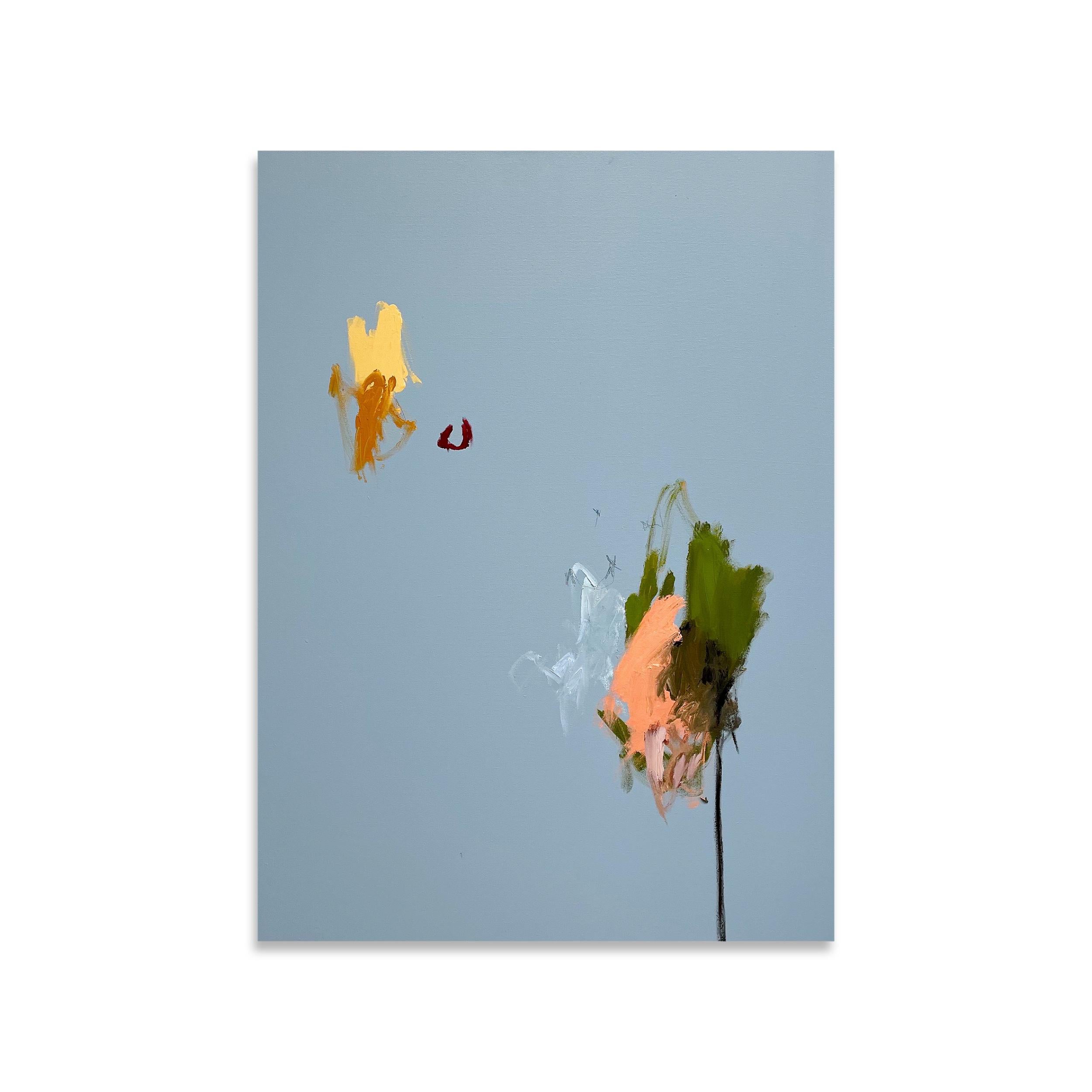 Ann Katherine Hardeman Abstract Painting - Nothing Grows When its Dark