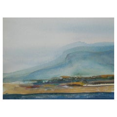 ANN KLOPPENBURG - ''Mullaghmore Beach'' - Aquarellgemälde - Kanada - ca. 1990''s