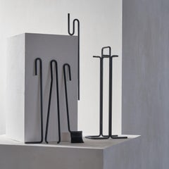 Ann Maes Modernist Fireplace Set for Mace-Line 1977