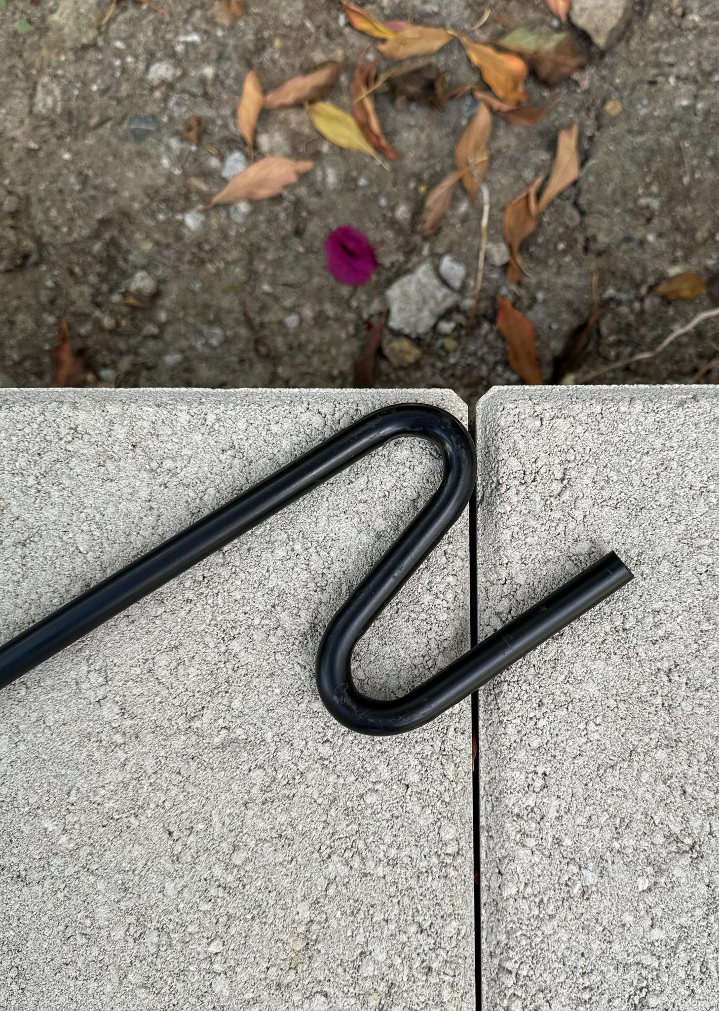 Outils de cheminée modernistes Ann Maes pour Mace-Line, vers 1977 en vente 8