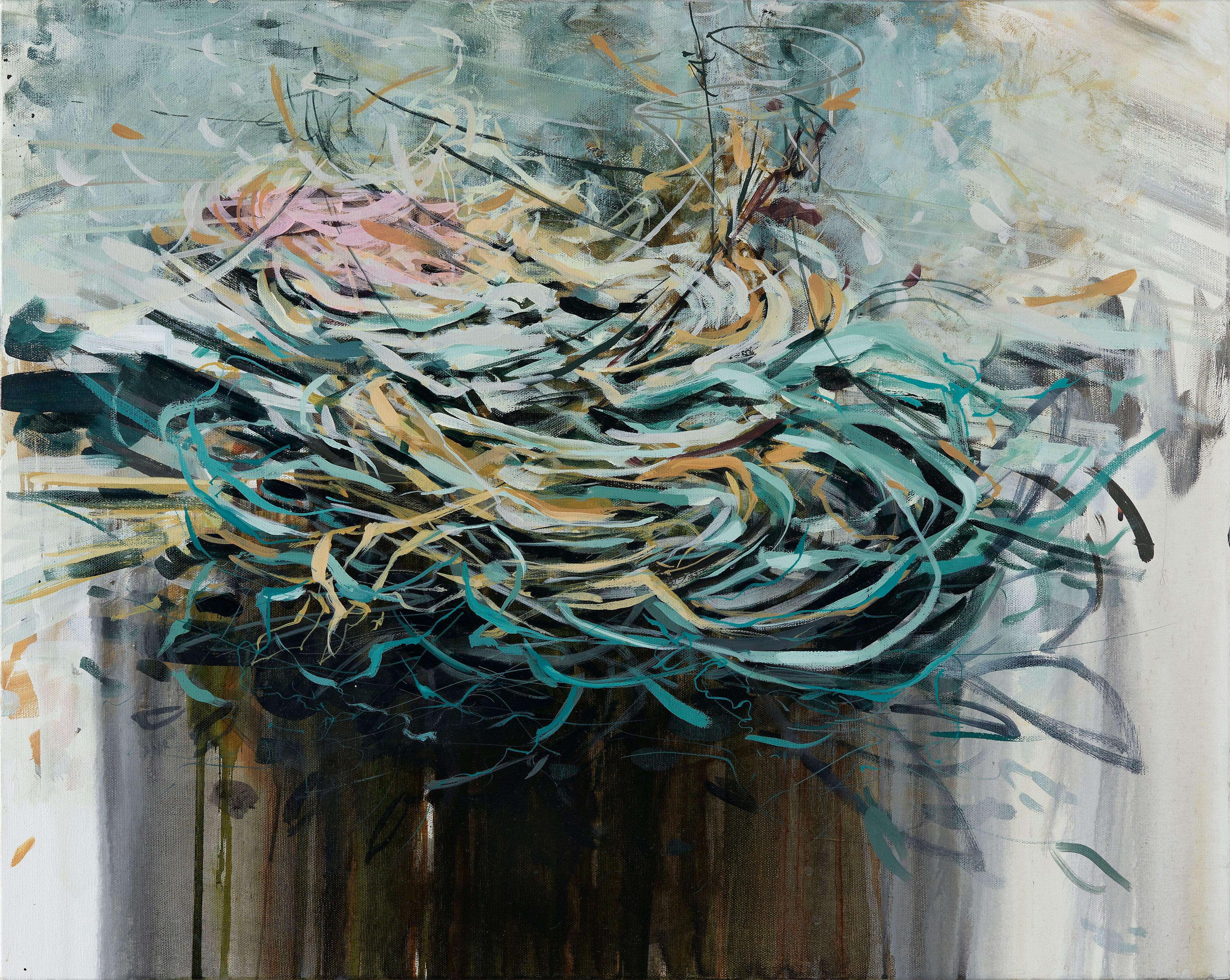 Ann Marie Auricchio Abstract Painting - Float
