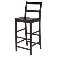 Ann Morris Bar Stool - Ebonized