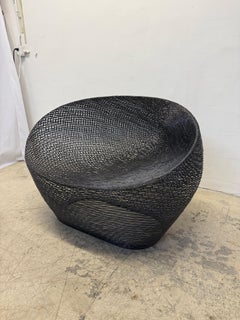 Ann Pamintuan “Cocoon” Two Seat Welded Galvanized Iron Bench, 2000s