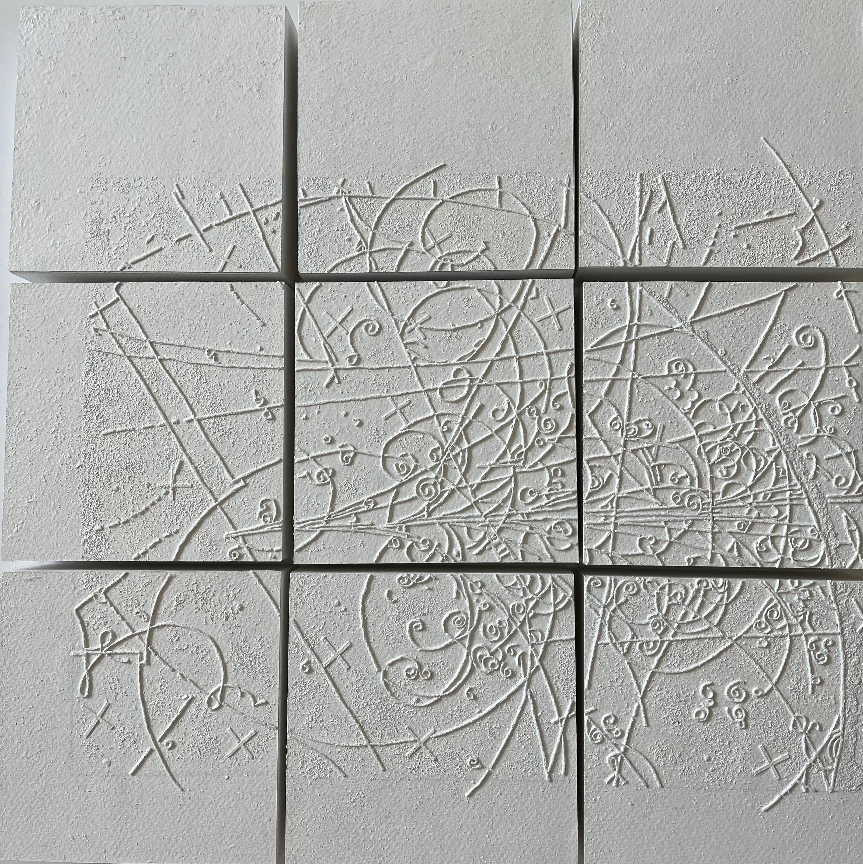 Pieza de pared nº 7 - Hecho por sombras nº 4