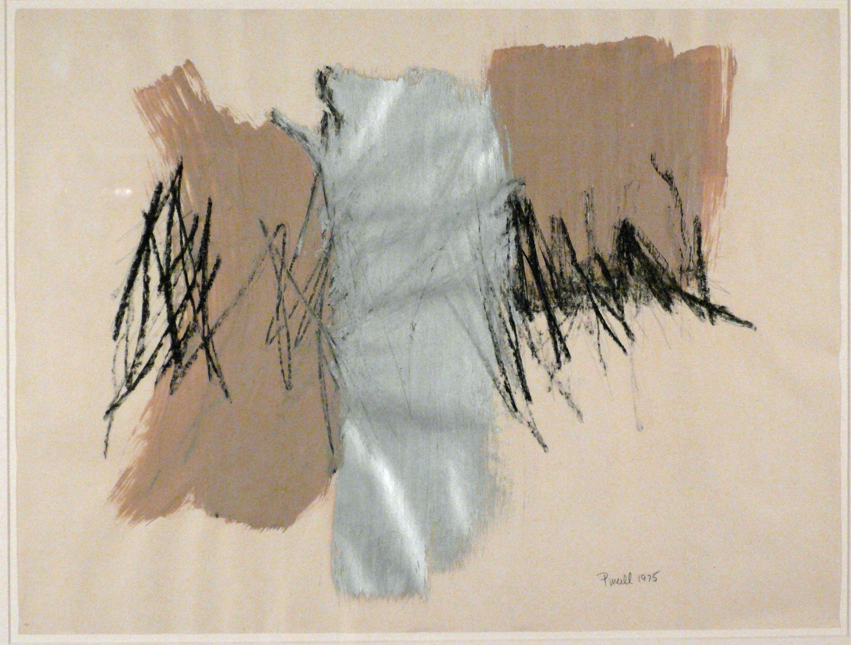 Ann Purcell Abstract Painting - UNTITLED