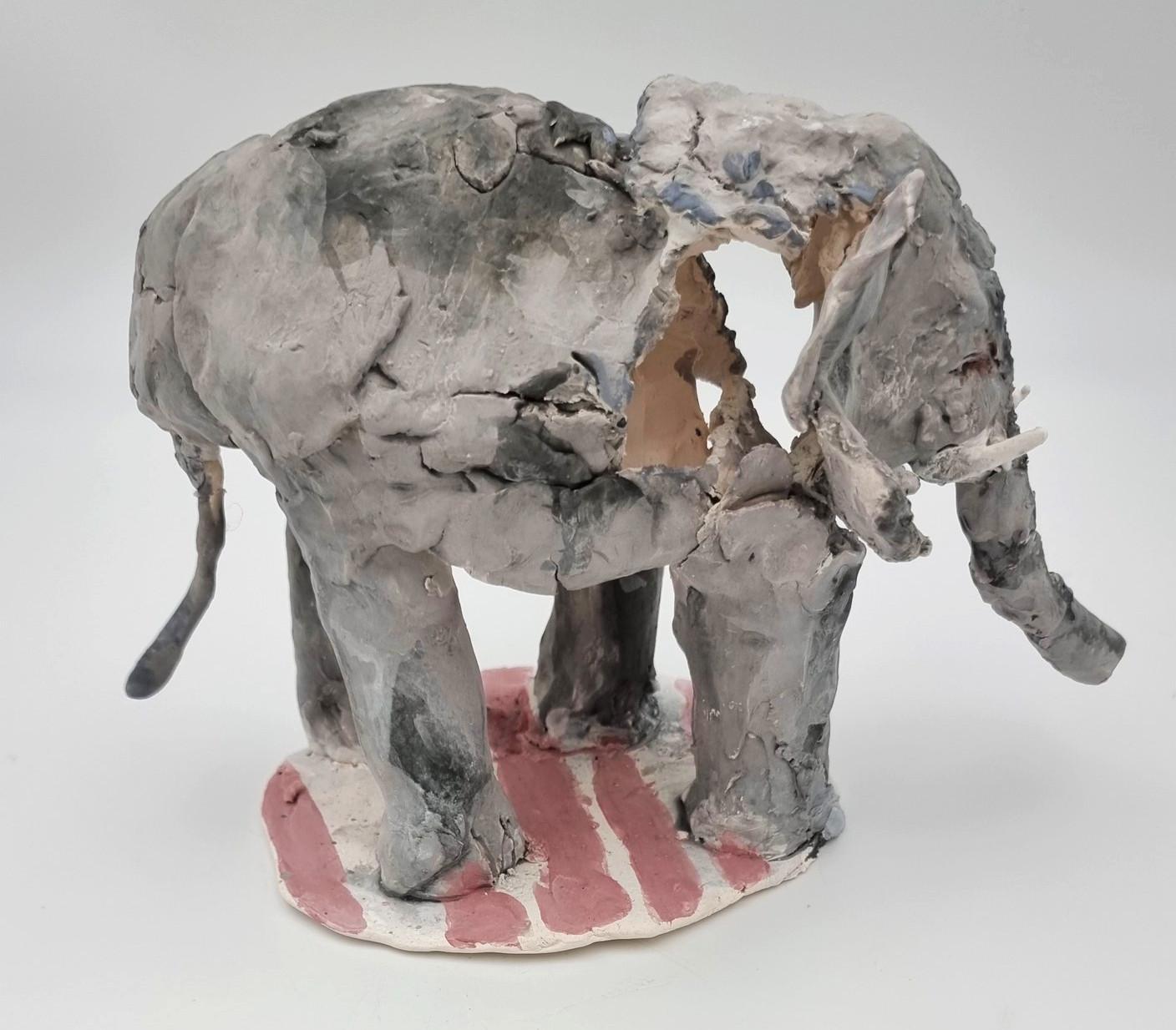 Elephant (Circus, Funny, Cirque du Soleil, The Ringling Bros, Barnum & Bailey) For Sale 4