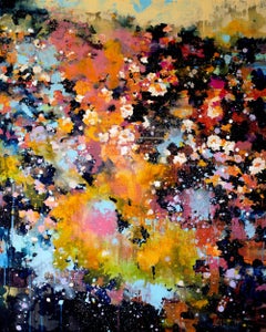 Abstract expressionist Ann Shogren depicts vivid landscapes and paints tapestr