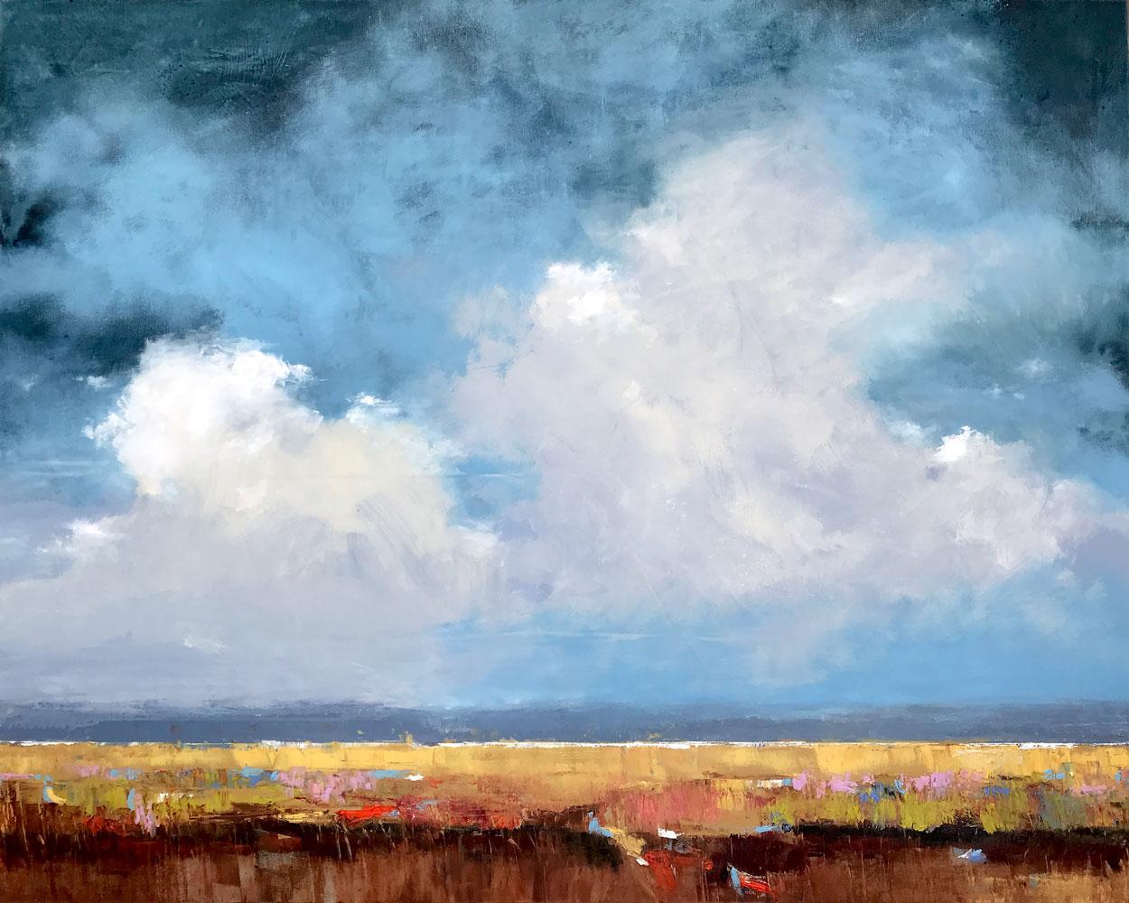 Ann Shogren Landscape Painting - Days of Adventure