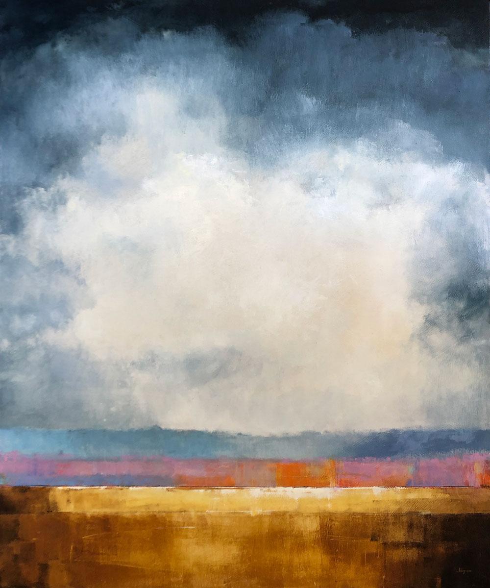Ann Shogren Landscape Painting - Dreams of Adventure 4