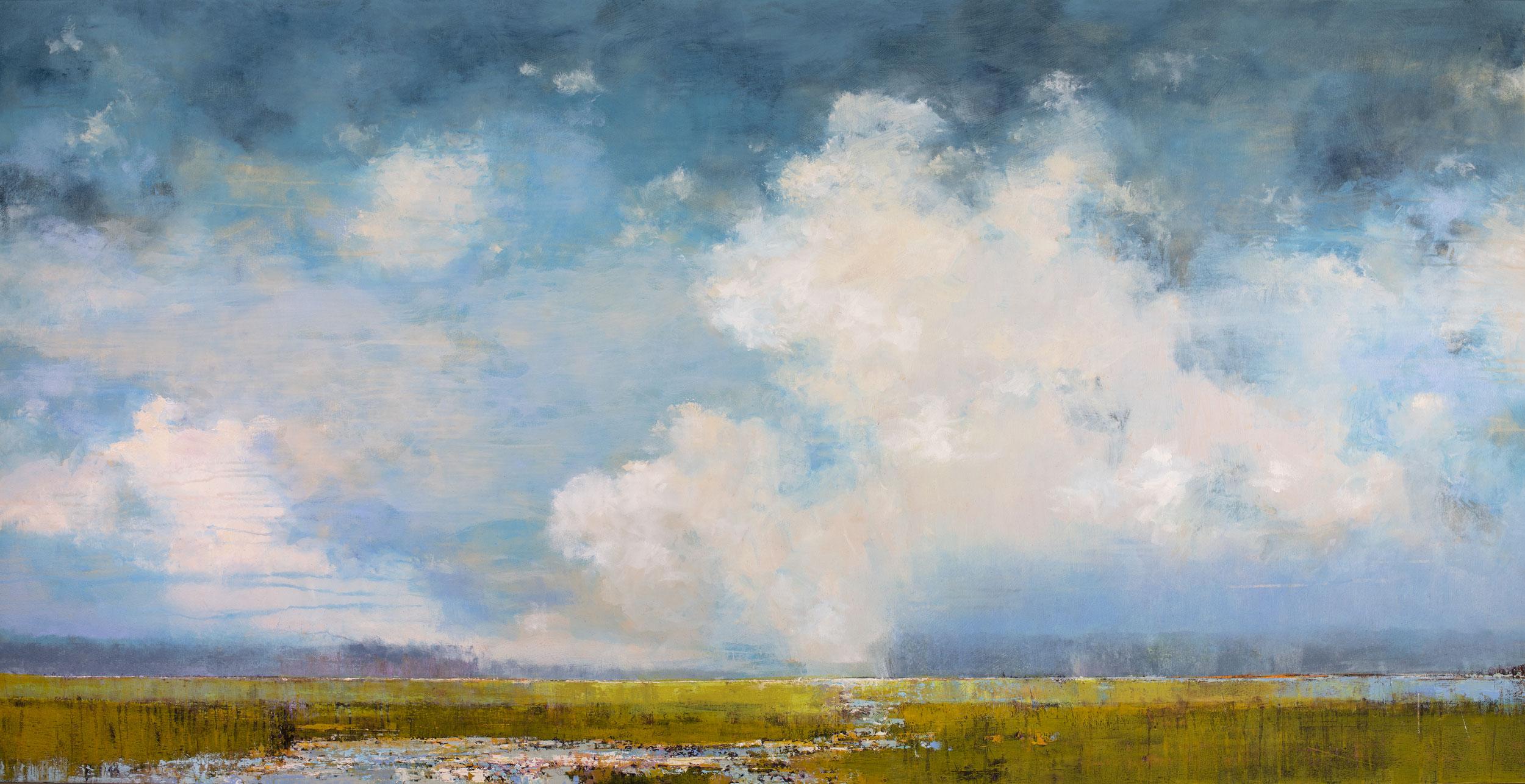 Ann Shogren Landscape Painting - Dreams of Adventure 5