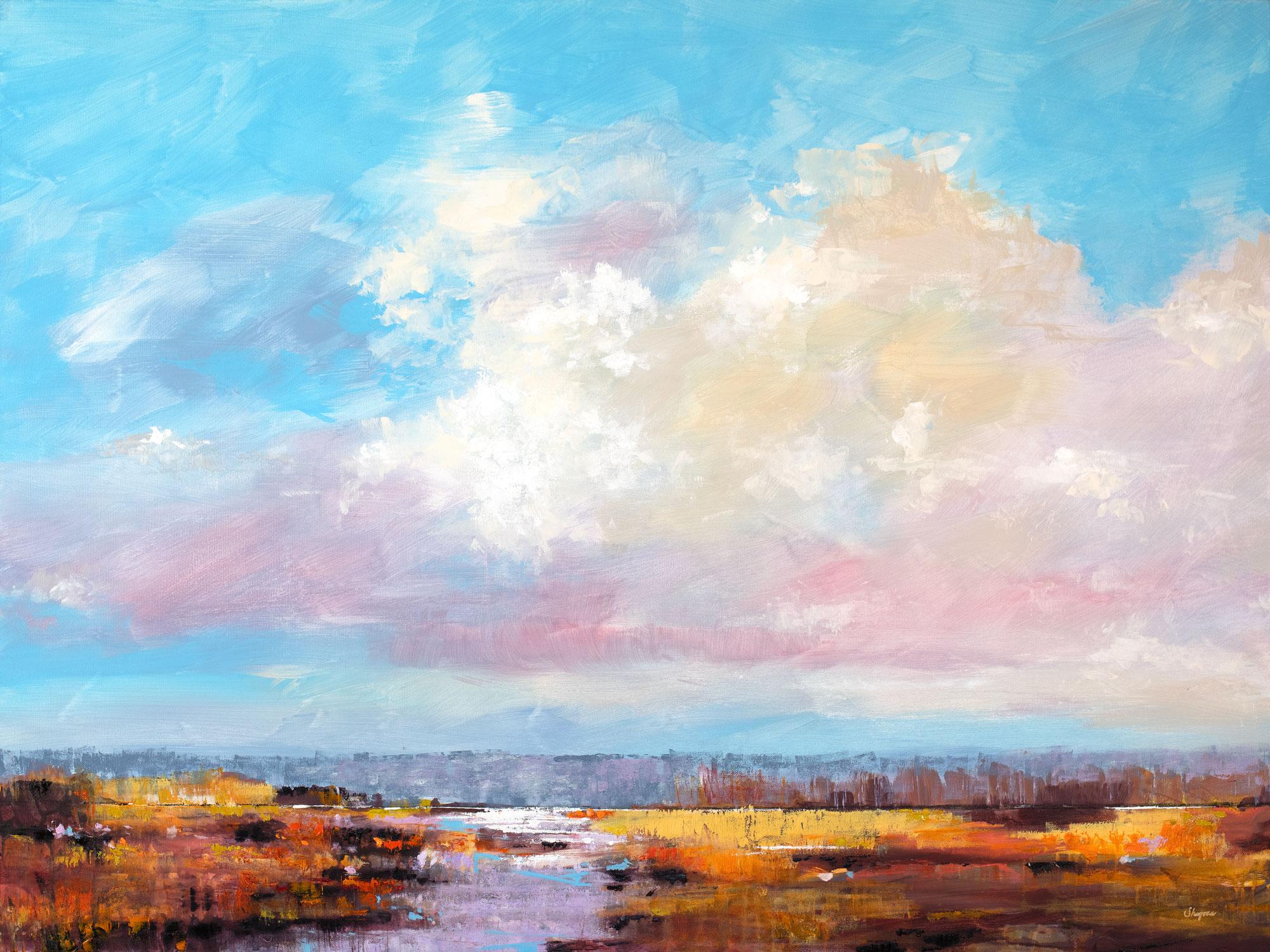 Ann Shogren Abstract Painting – Träume des Abenteuers 9