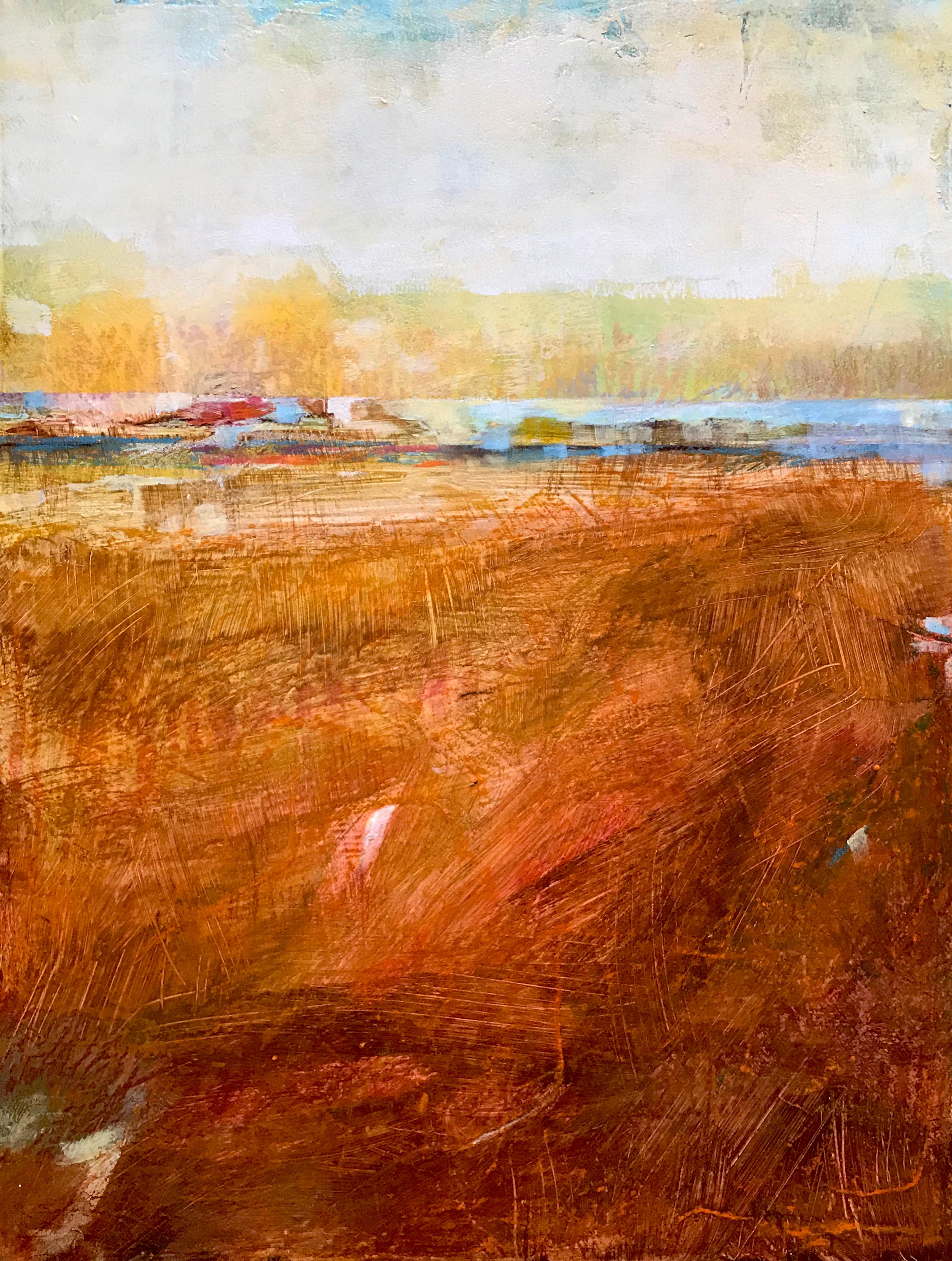 Ann Shogren Landscape Painting - Dreams of the Weekend 