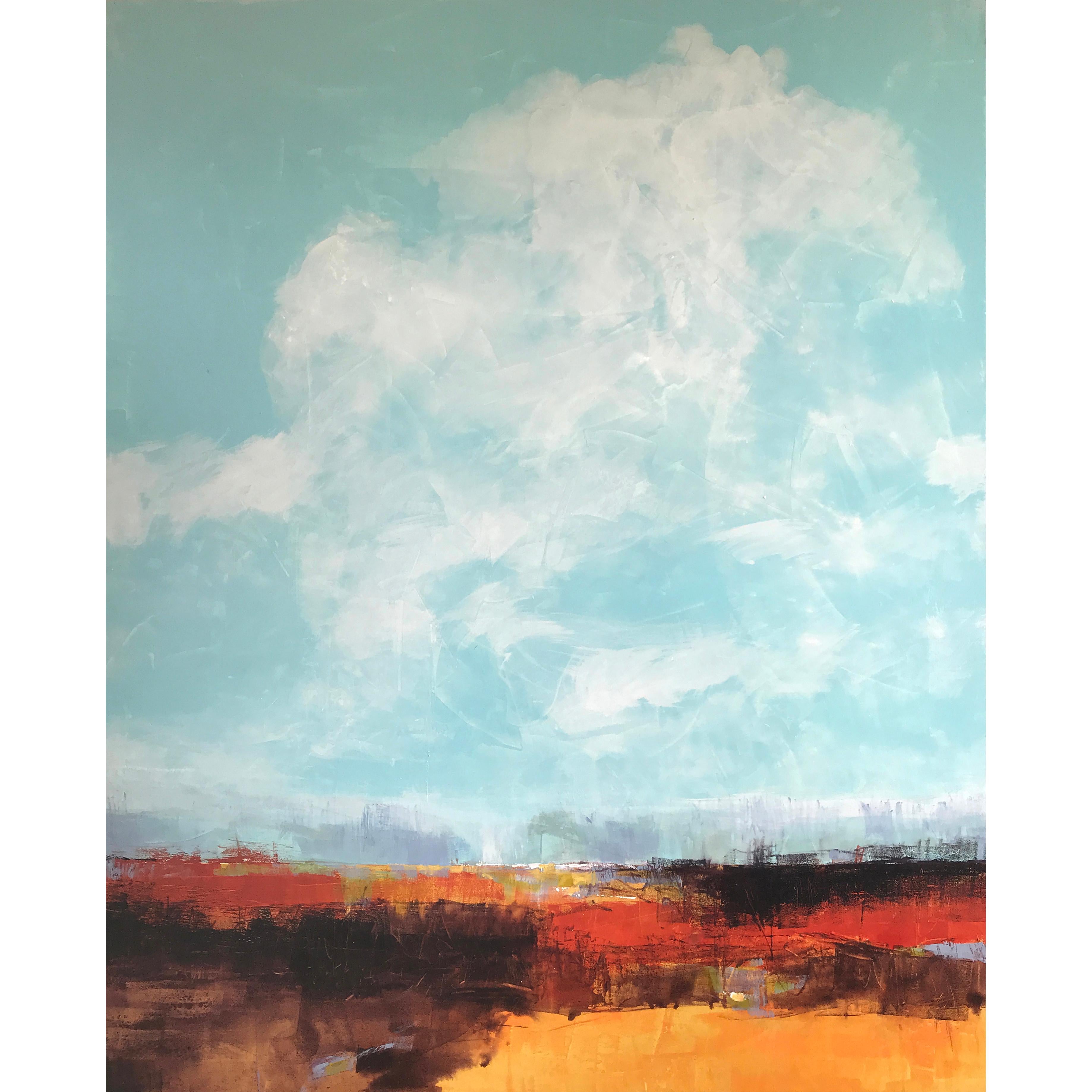 Ann Shogren Landscape Painting - Love on the Horizon