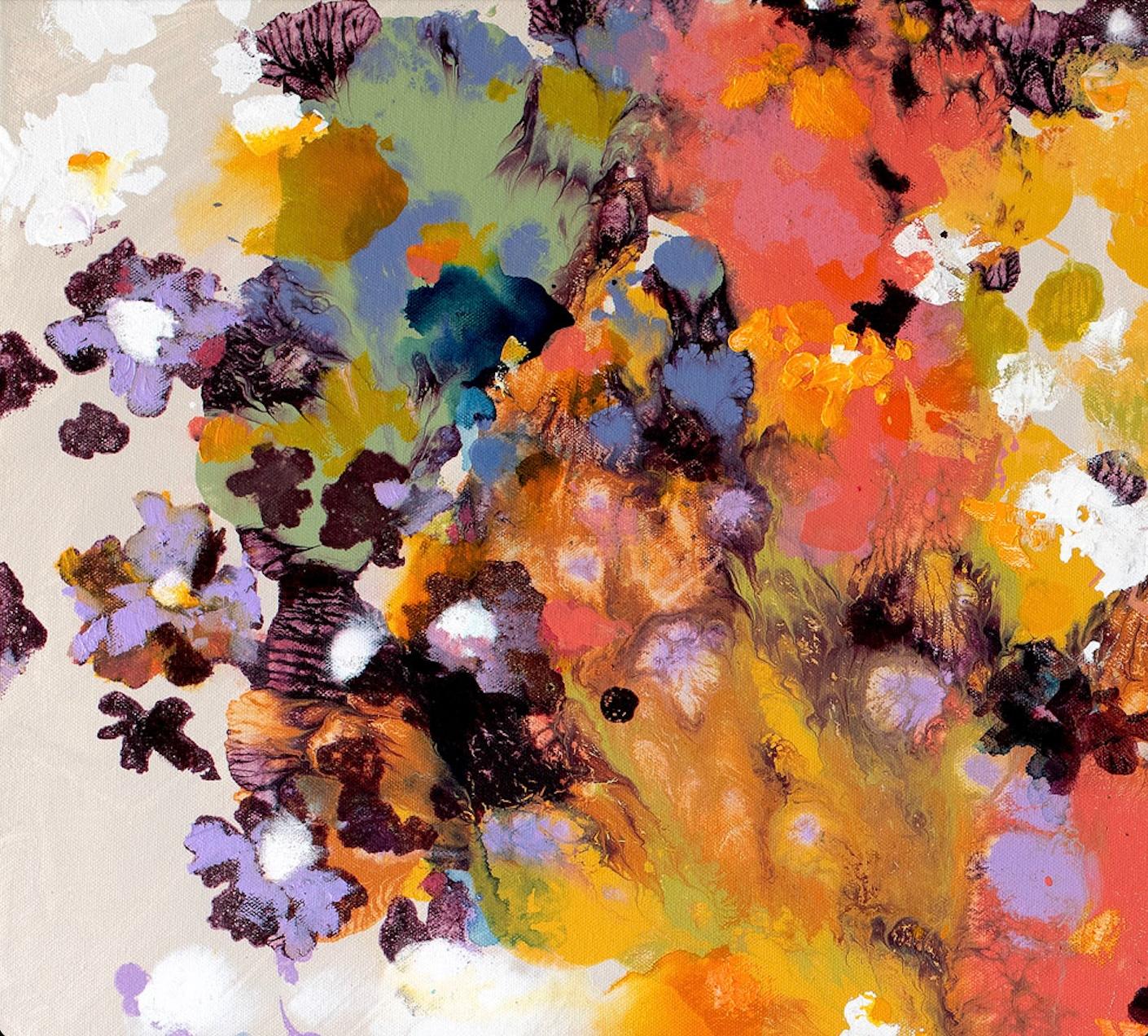 Lush Dreams 6 - Painting by Ann Shogren
