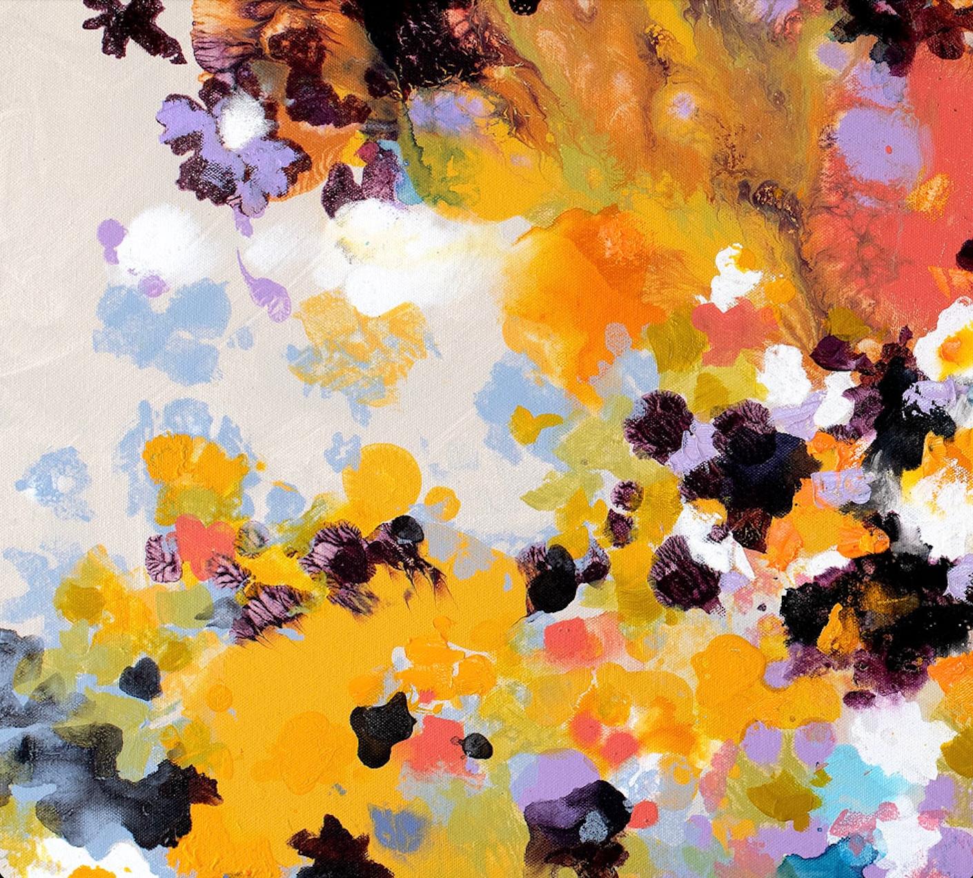 Abstract expressionist Ann Shogren depicts vivid landscapes and paints tapestries of colors that have simultaneously calming and rejuvenating effects on her audiences. Having lived in Iowa, Utah, and the California Wine Country, Shogren draws