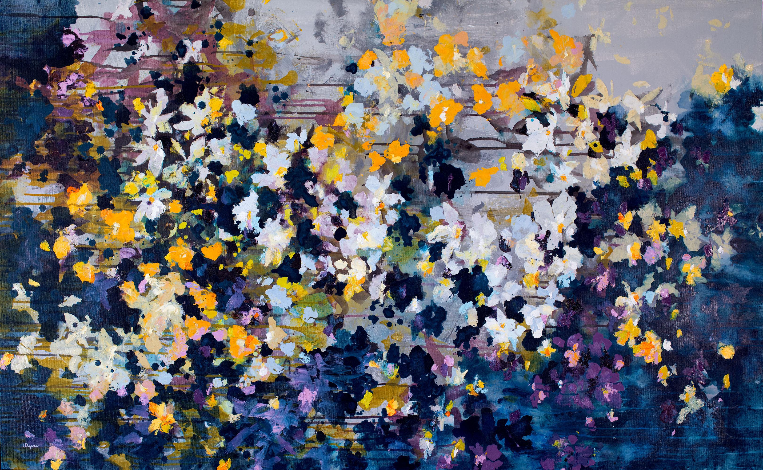Ann Shogren Abstract Painting - Lush Dreams 7