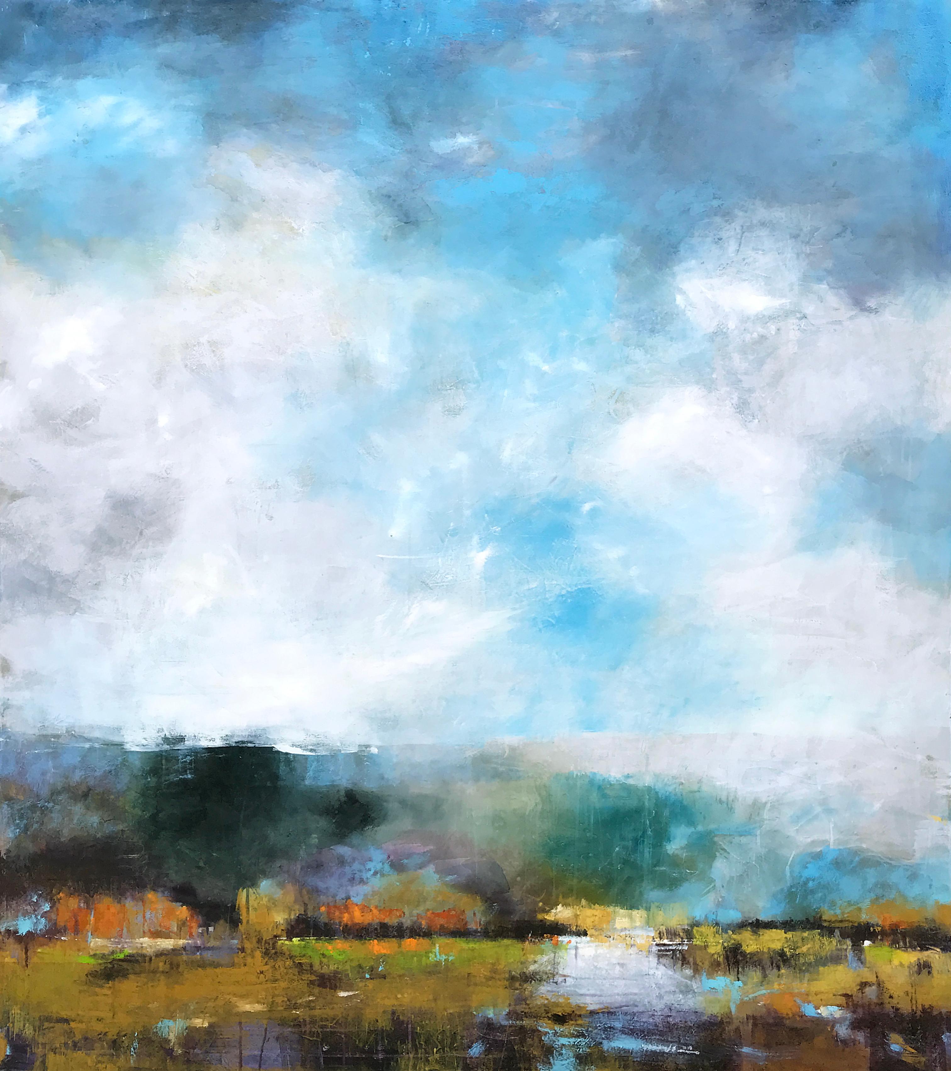 Ann Shogren Landscape Painting - Mist and Magic 
