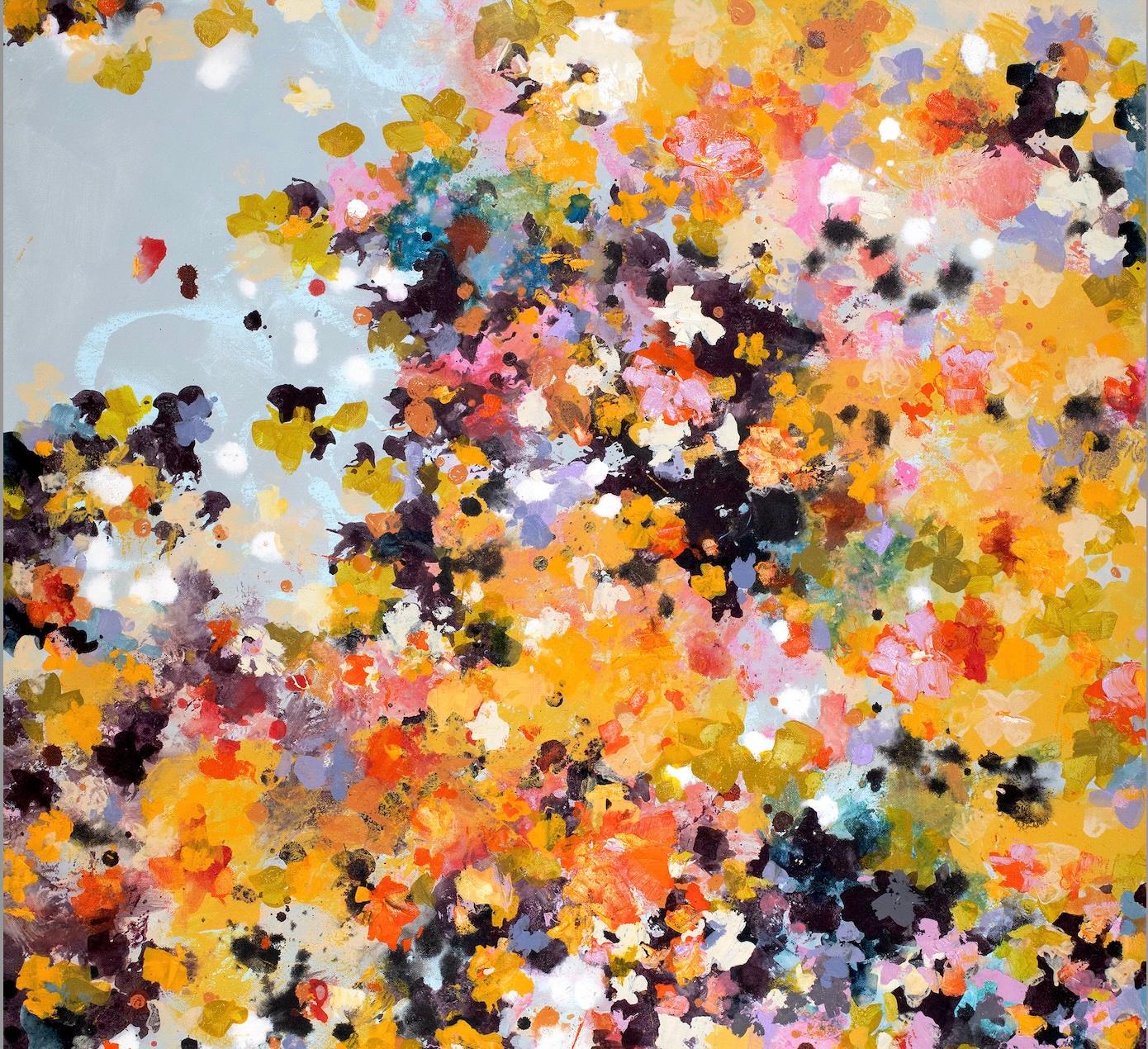 Secret Garden 8 - Abstract Painting by Ann Shogren