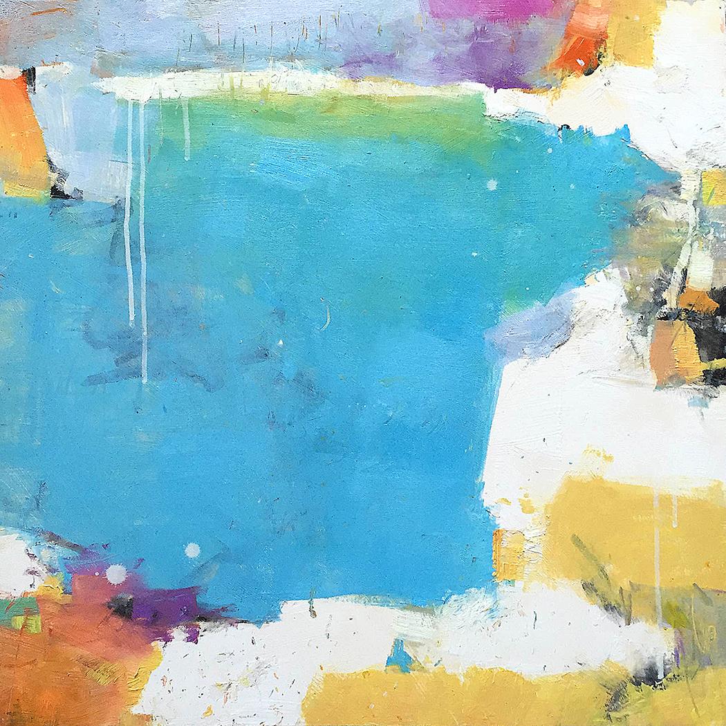 Ann Shogren Abstract Painting - Wonderous Day