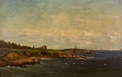 “Manchester-by-the-Sea” Ann Sophia Towne Darrah, 19th C. Female Artist American