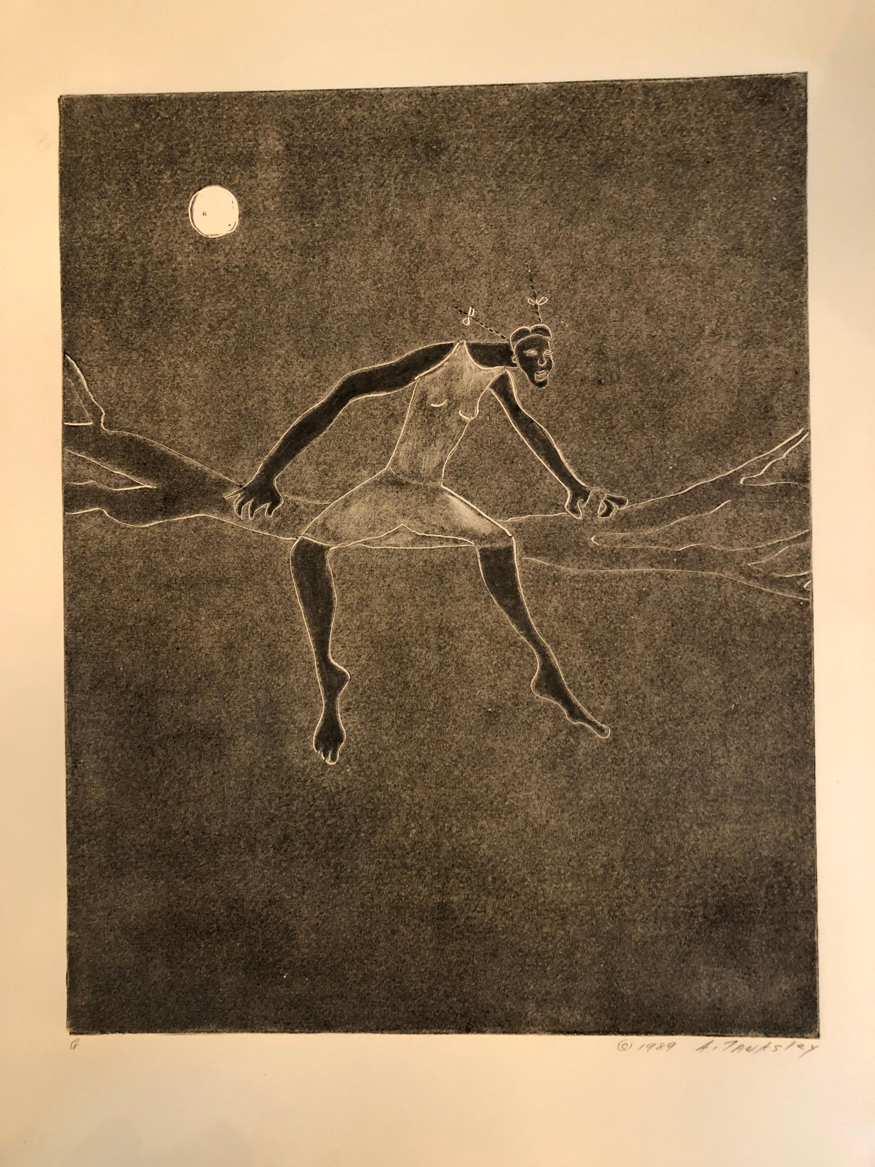 Monotype « Images of Zora » d'Ann Tanksley 1