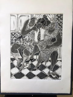 Ann Tanksley "Images of Zora" Monotype