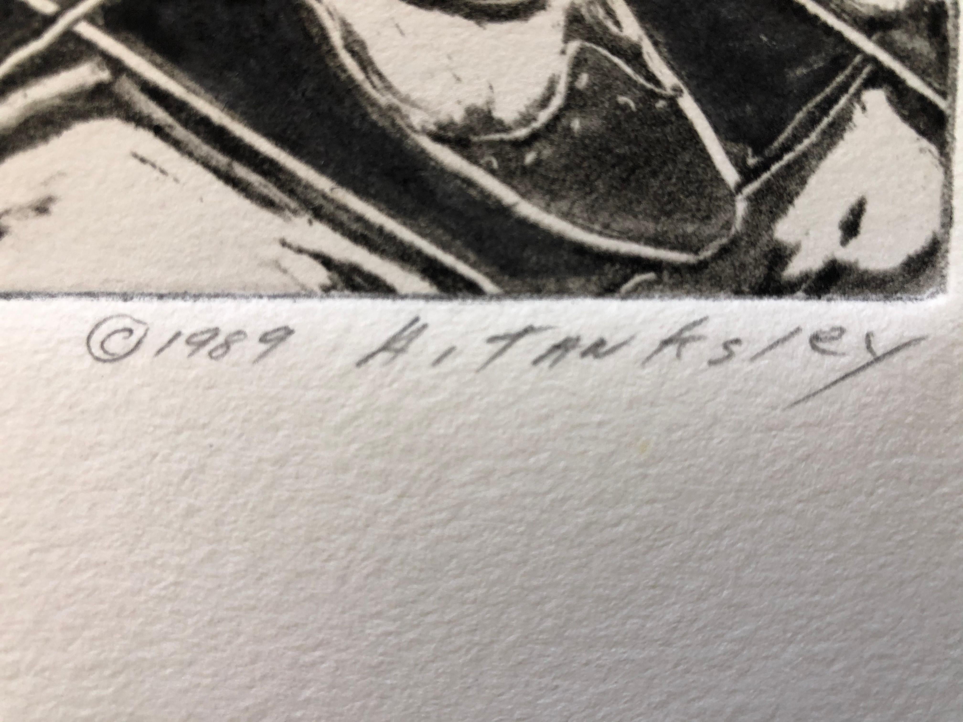 Monotype « Images of Zora » d'Ann Tanksley en vente 4