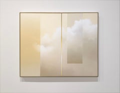 Cloud Song - Billow, Oil on Canvas, Realism, 30x36 Inches, New