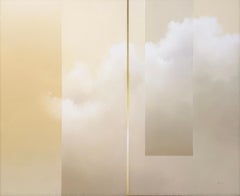 Cloud Song - Billow, Oil on Canvas, Realism, 30x36 Inches, New