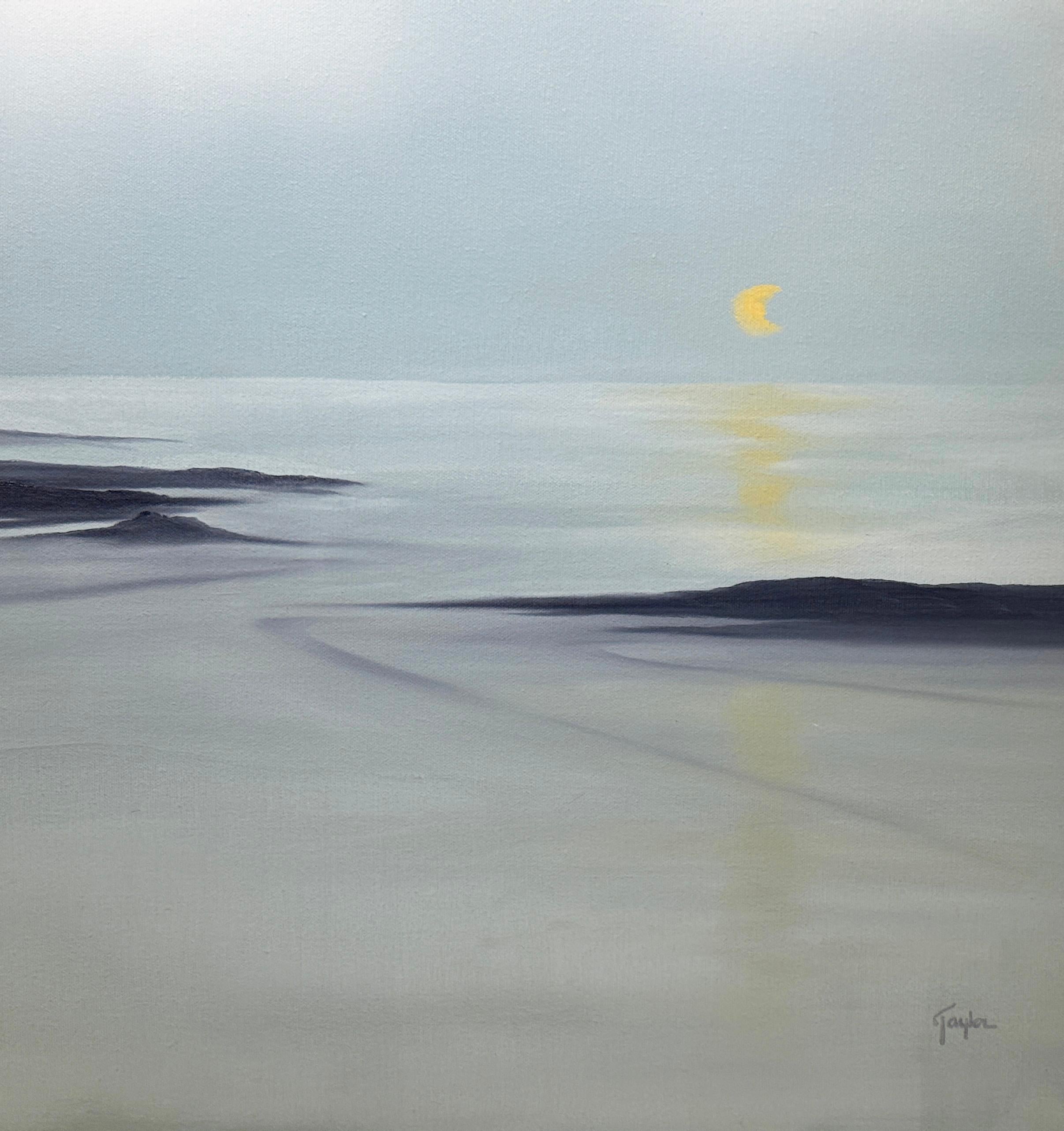 CRESCENT - Landscape, Abstract, Colorful For Sale 1
