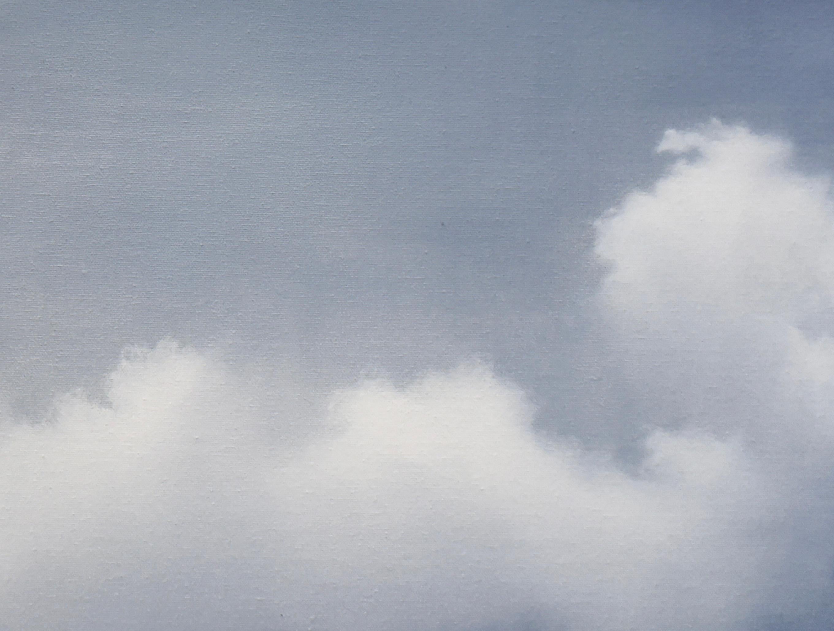 GRACE - Landschaft, abstrakt, farbenfroh (Grau), Landscape Painting, von Ann Taylor