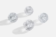 Ann Wolff, Storm Tea Light Holders, Glass, Sweden, 1970s