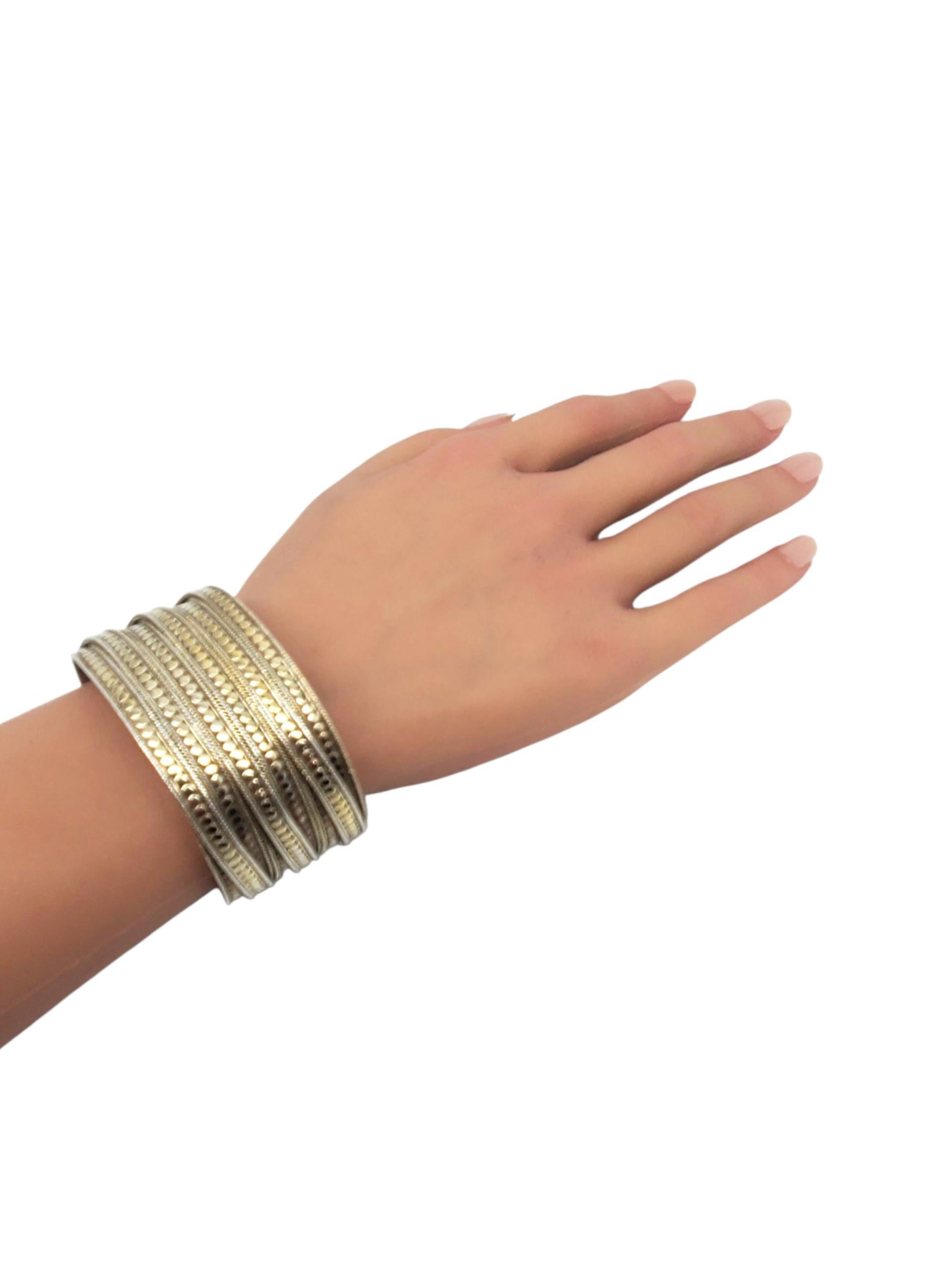 Anna Beck Bracciale a corda larga in argento Sterling #23307 in vendita 3