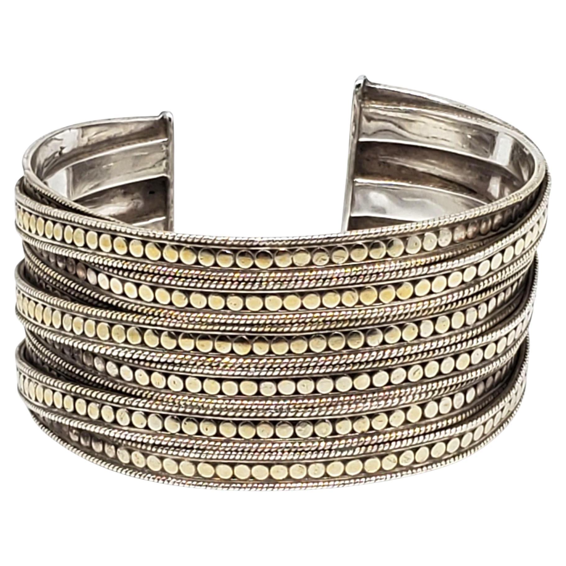 Anna Beck Bracciale a corda larga in argento Sterling #23307 in vendita