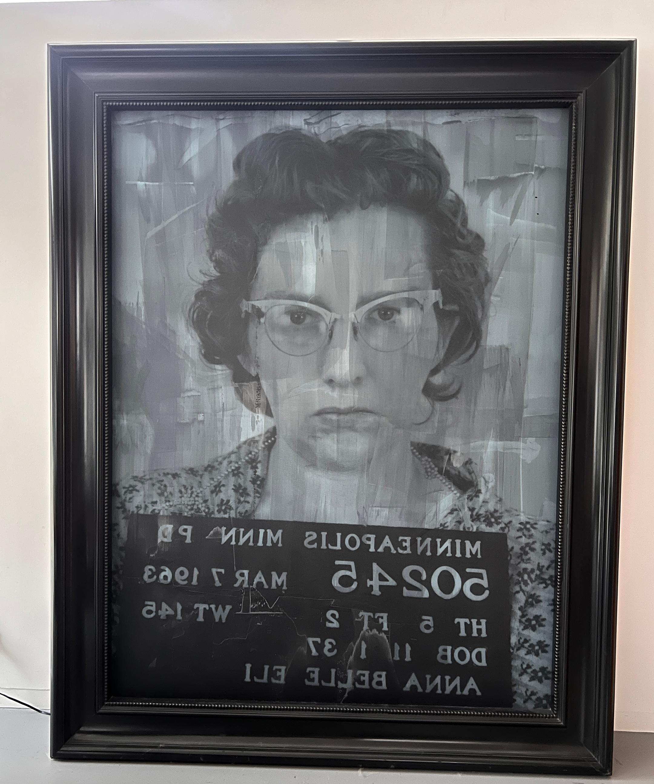 Legno massiccio Anna Belle, Emulsione e olio, Monumetal 7'x9' Lightbox, Blaine Halvorson, 2008 in vendita