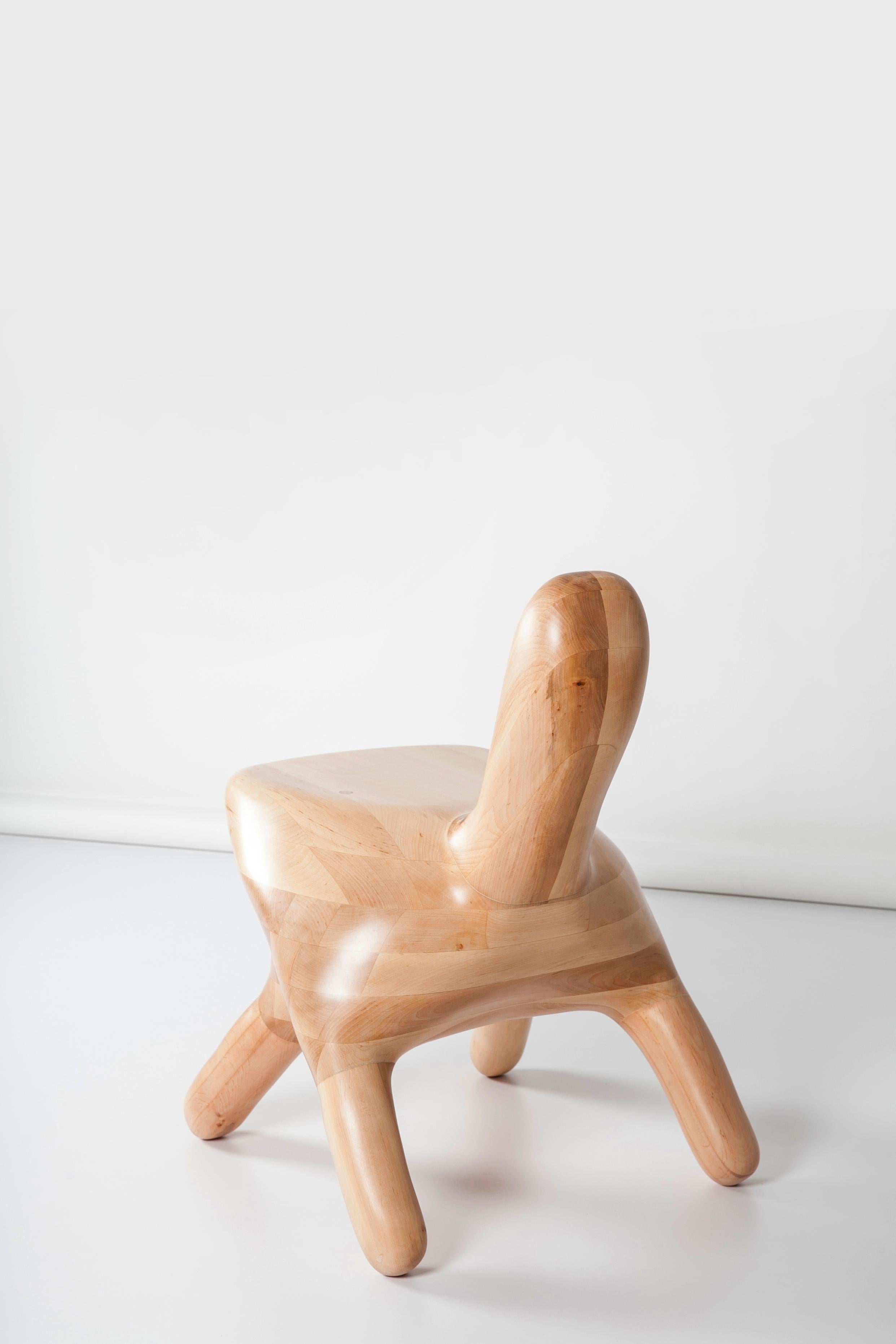 Polish Anna Bera Shape N2 Chair by Nów For Sale